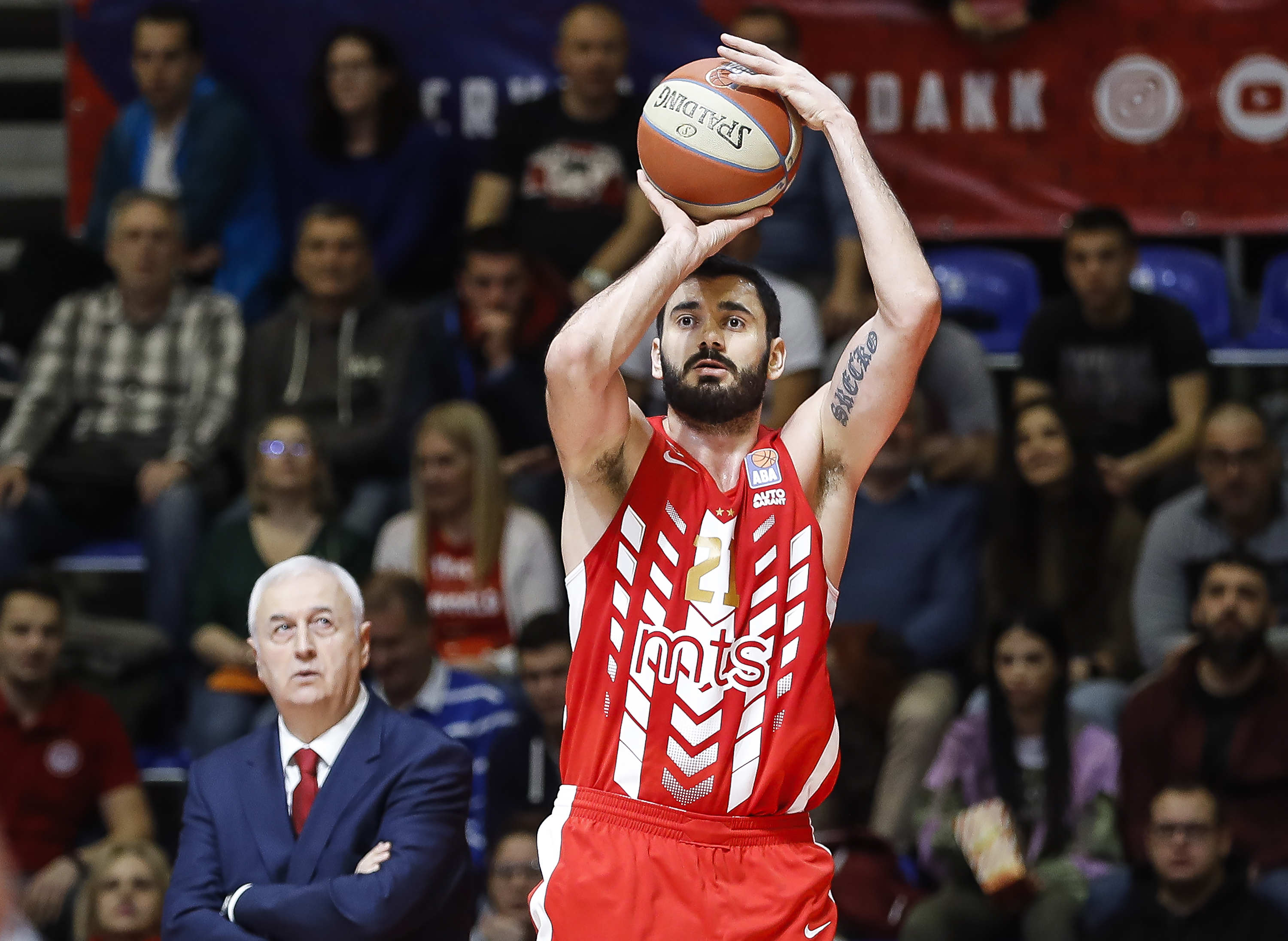 Kosarka Basketball ABA season 2019-2020
Crvena Zvezda v Cedevita Olimpja
Beograd, 01.03.2020.