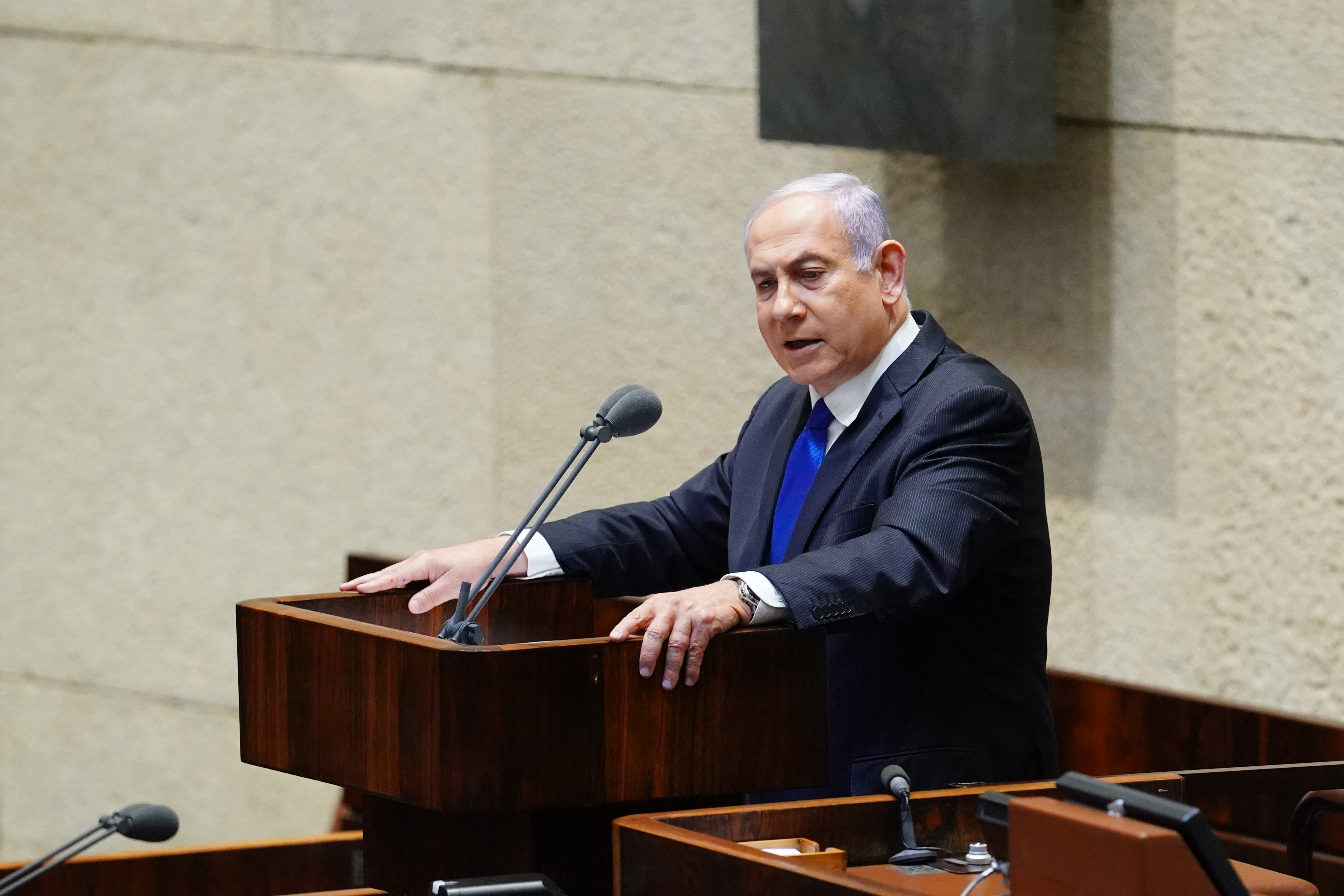 Benjamin Netanyahu, Swearing in ceremony of new unity government