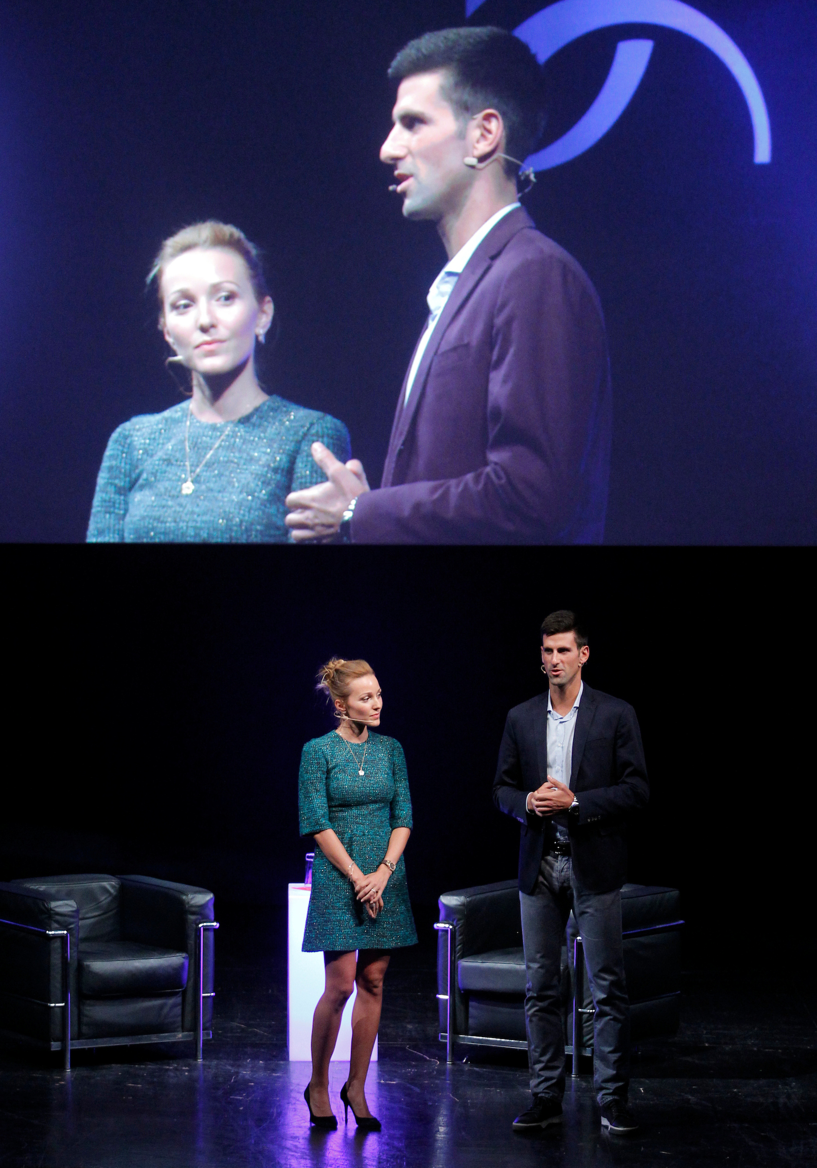 Novak Djokovic Fondacija, Boris Beker predavanje