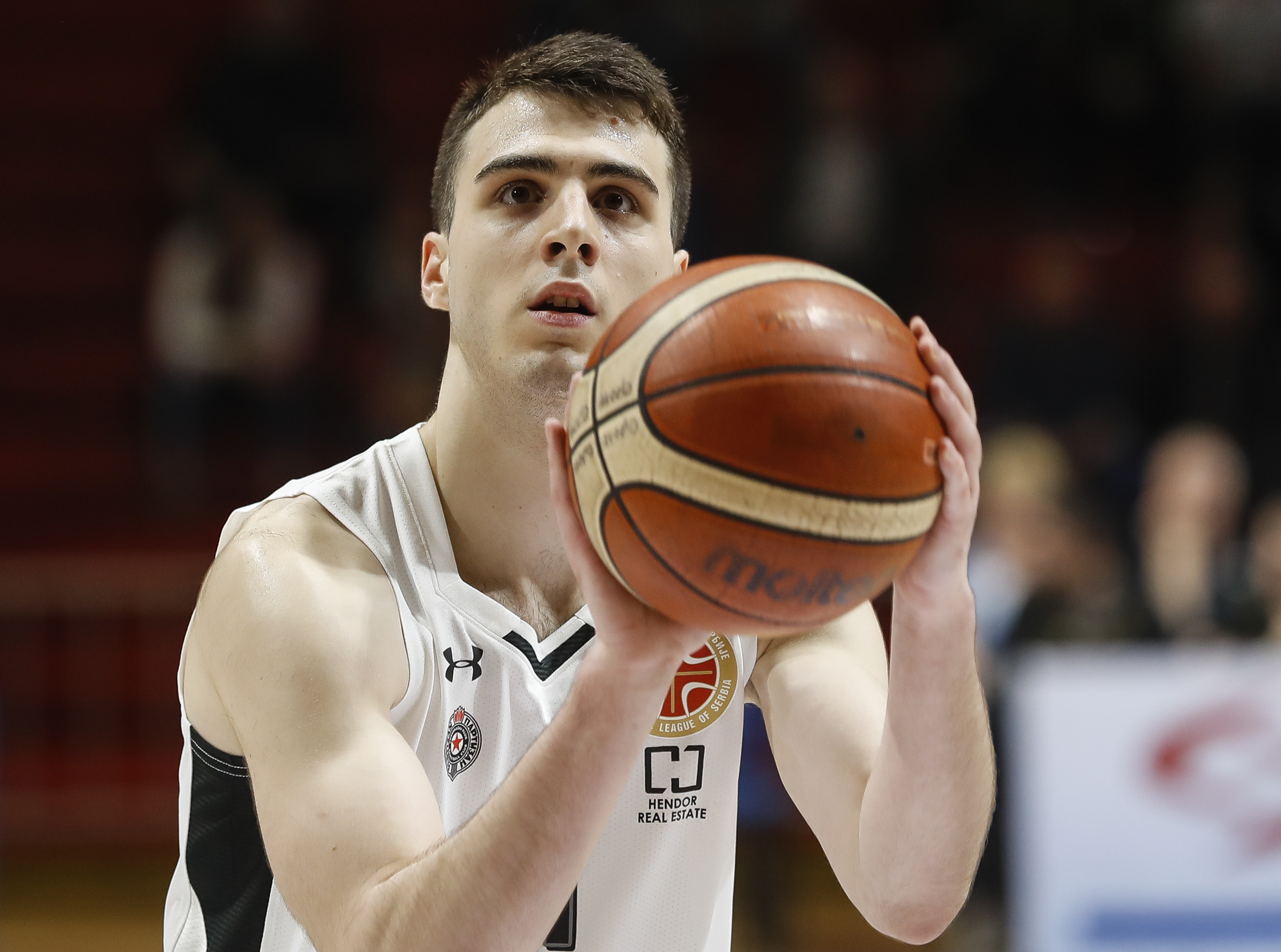 Kosarka Kosarkaska Liga Srbije season 2018-2019
Partizan v Tamis (Pancevo)
Vasilije Pusica
Belgrade, 02.05.2019