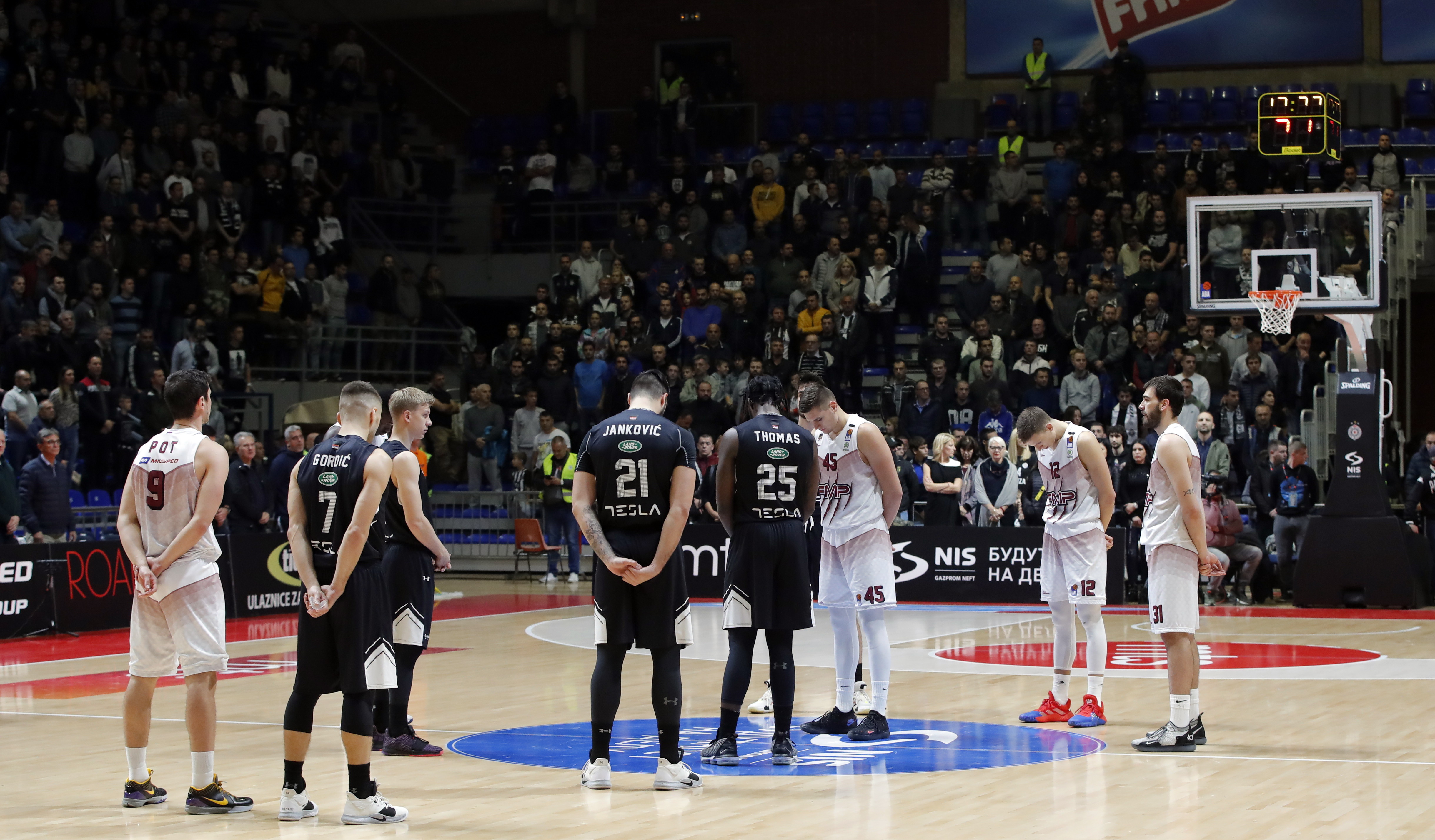 Partizan - FMP ABA Liga 2.11.2019. Novembar 2.  Beograd, Srbija  (credit image &amp; photo: Pedja Milosavljevic/STARSPORT)