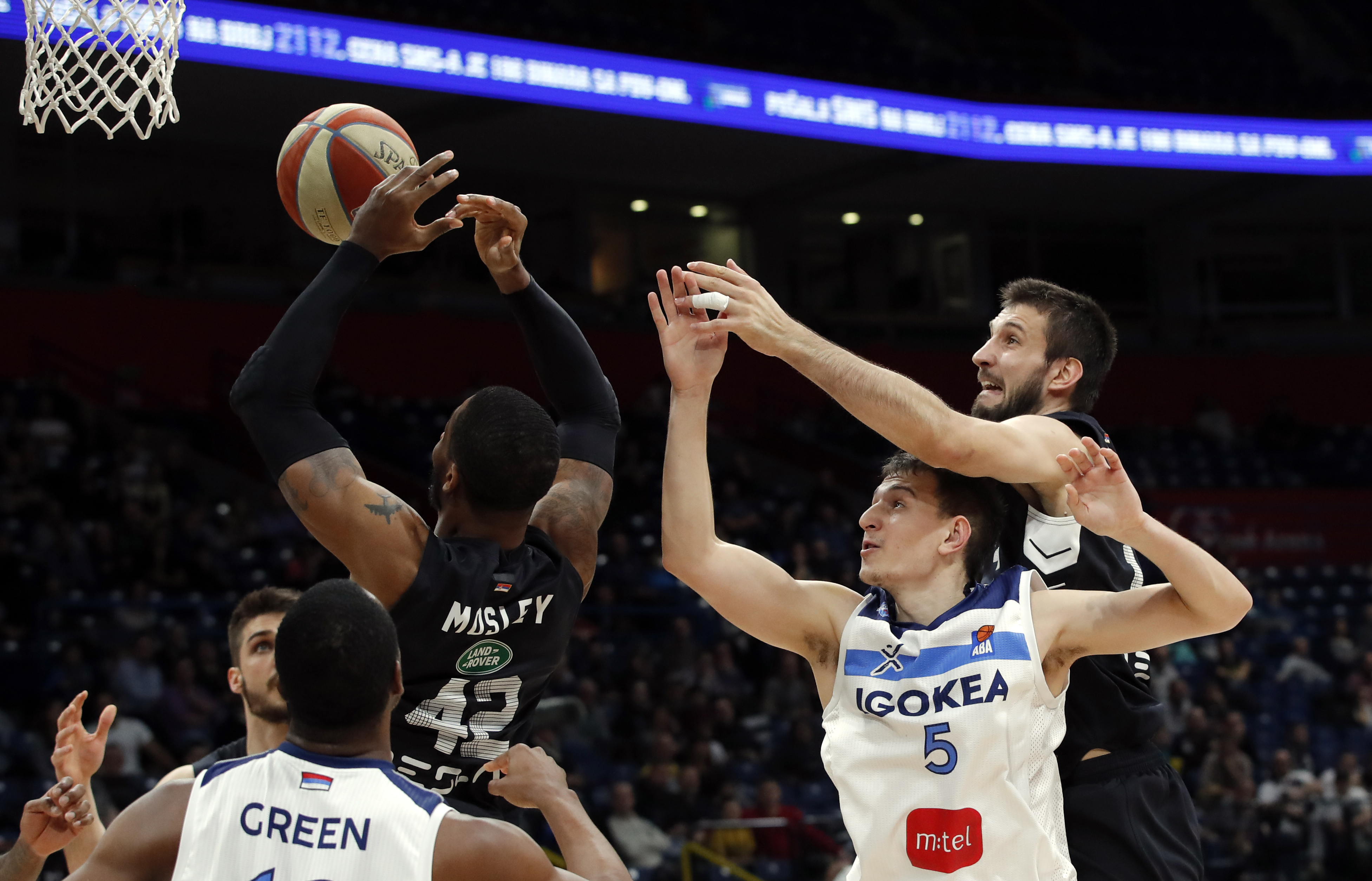 ABA Liga, Partizan - Igokea, Belgrade, Serbia Decembar 21.  Beograd, Srbija 21.12.2019. (credit image &amp; photo: Pedja Milosavljevic/STARSPORT)