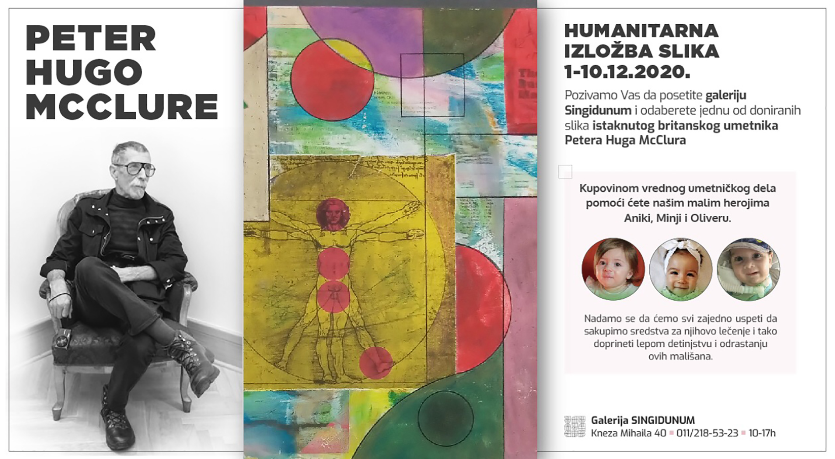 Humanitarna izložba slika, Peter Hugo Mcclure Foto: Promo
