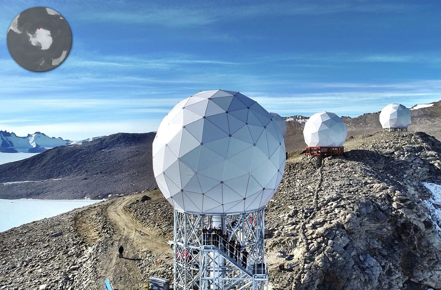 New Antarctic ground station