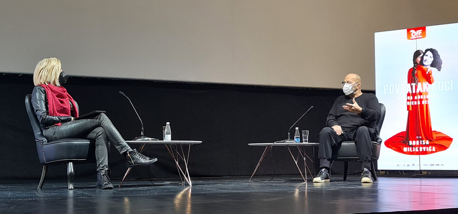 Premijera filma "Povratak kući - Marina Abramović i njena deca" reditelj i scenarista Boris Miljković