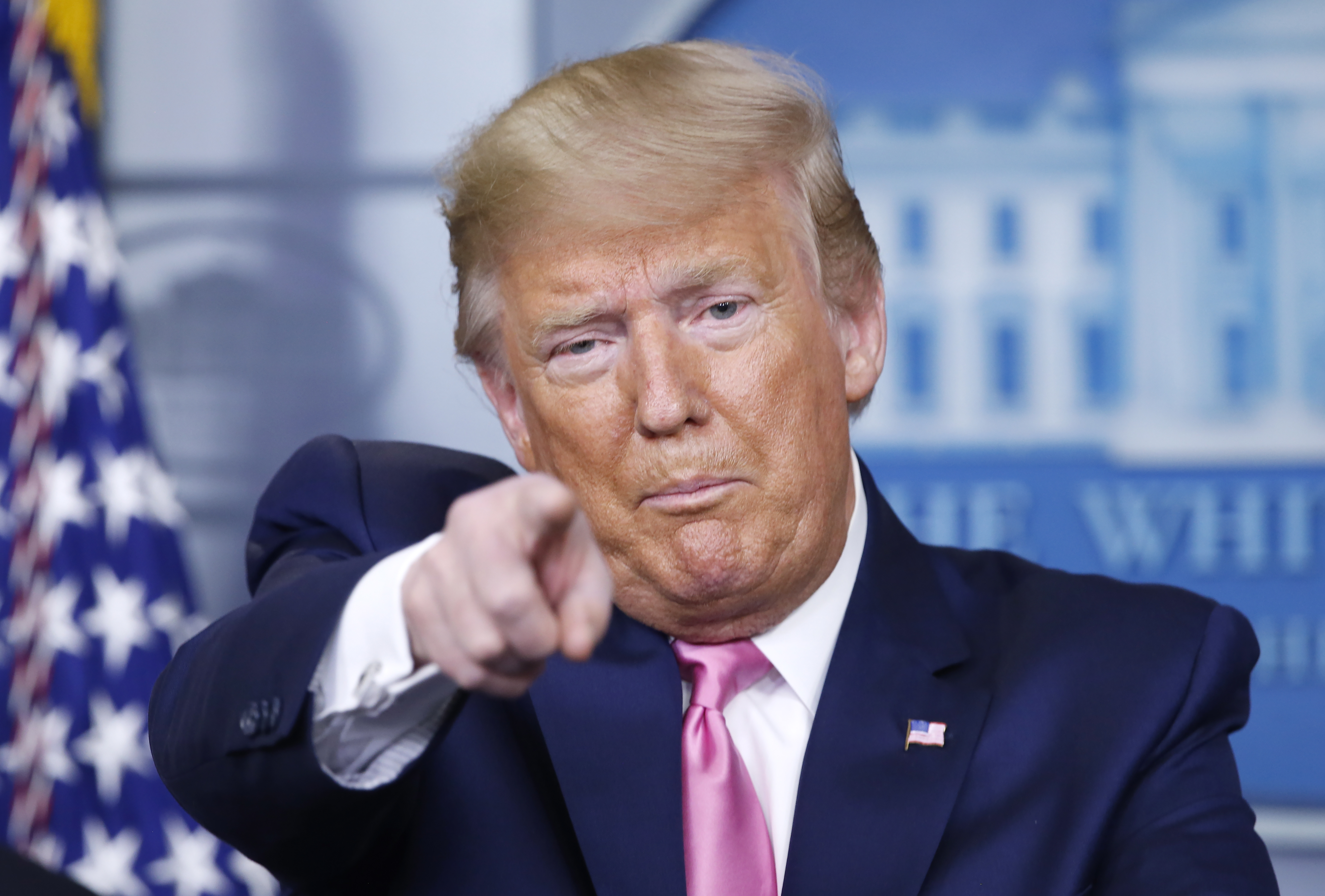 Donald Tramp Foto:EPA-EFE/ERIK S. LESSER