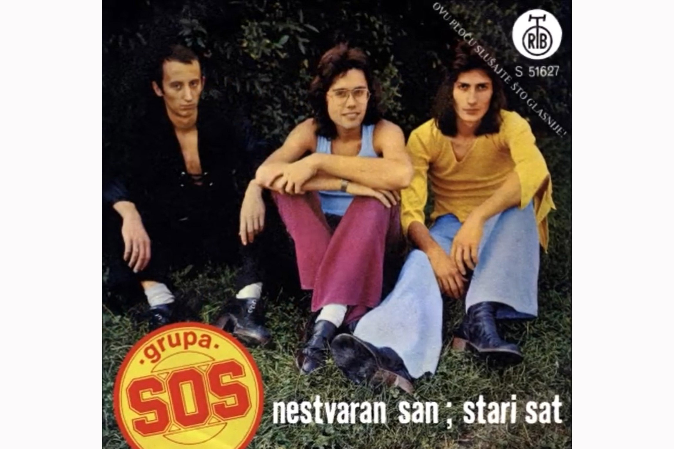 Grupa SOS, Miša Aleksić, položena slika za naslovnu