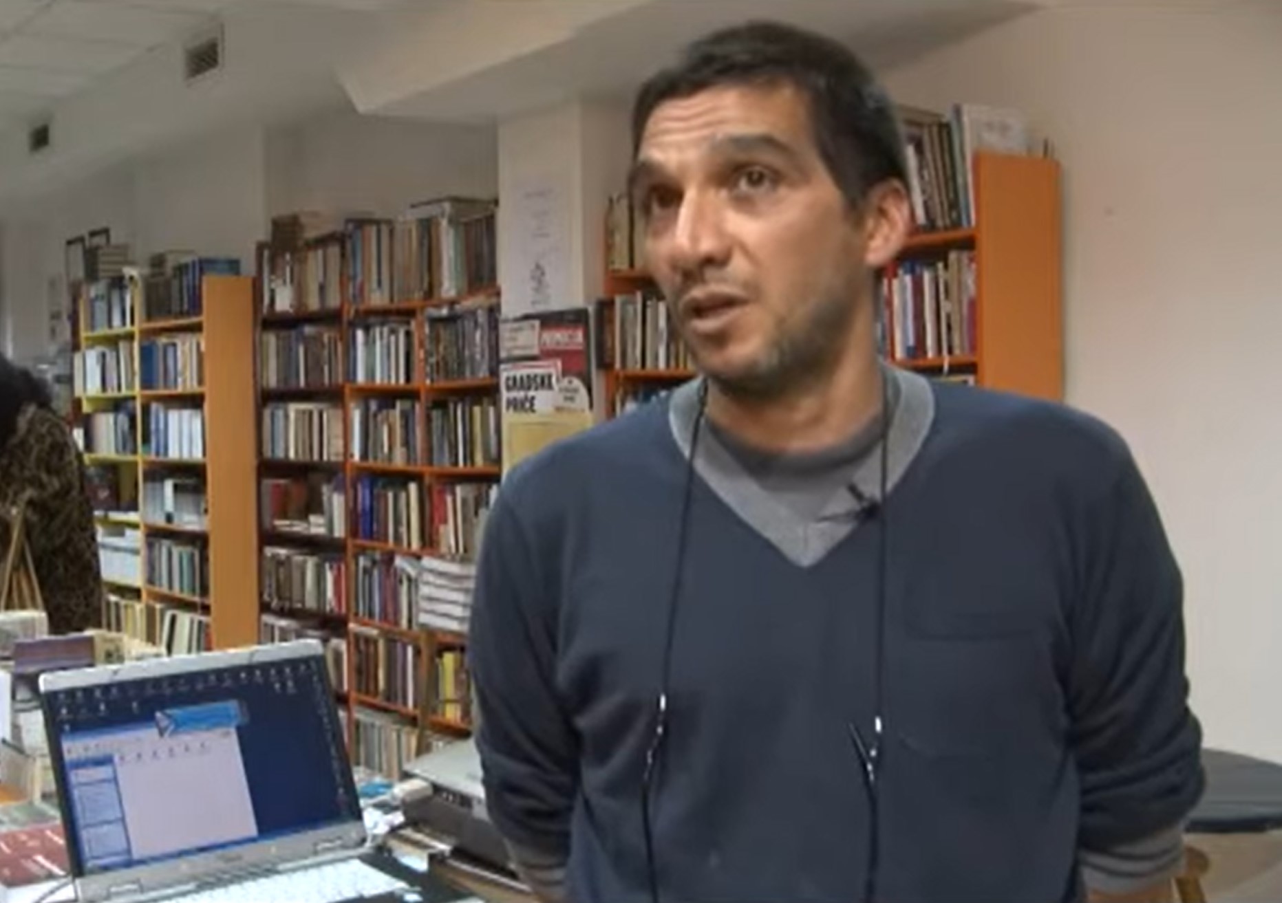 Aleksandar Nikolić, vlasnik knjižare Beopolis