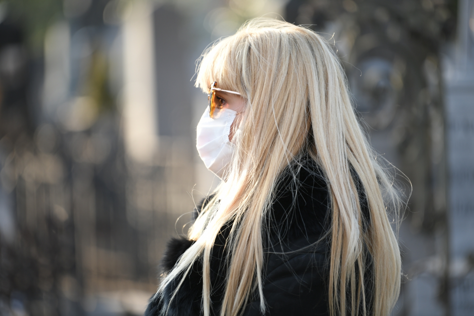 Beograd 12. decembar 2020. Iva Strljic Sahrana glumca Tihomira Tike Arsica Foto:Dragan Mujan/Nova.rs