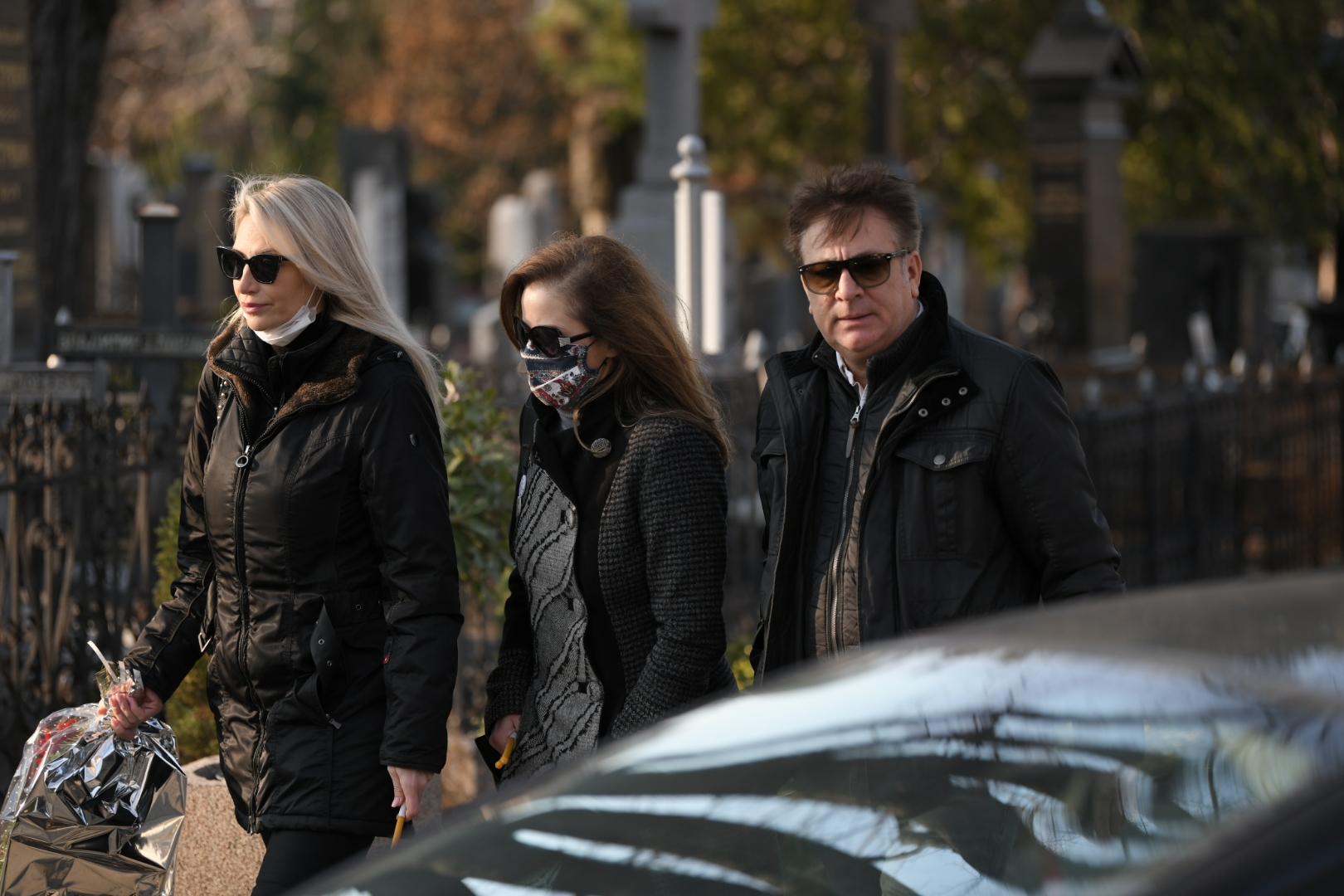 Beograd 12. decembar 2020. Sahrana glumca Tihomira Tike Arsica Foto:Dragan Mujan/Nova.rs