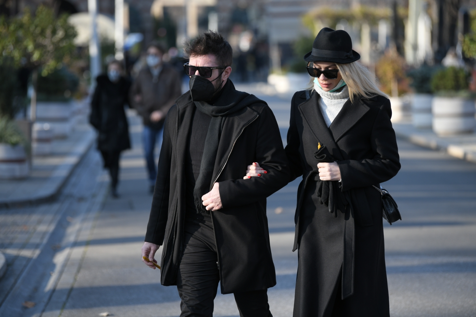 Beograd 12. decembar 2020. Sahrana glumca Tihomira Tike Arsica Foto:Dragan Mujan/Nova.rs