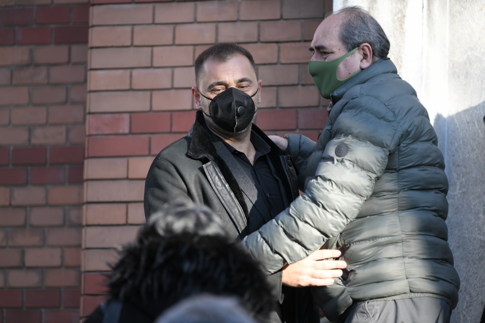 Beograd 12. decembar 2020. Sahrana glumca Tihomira Arsica Foto:Dragan Mujan/Nova.rs