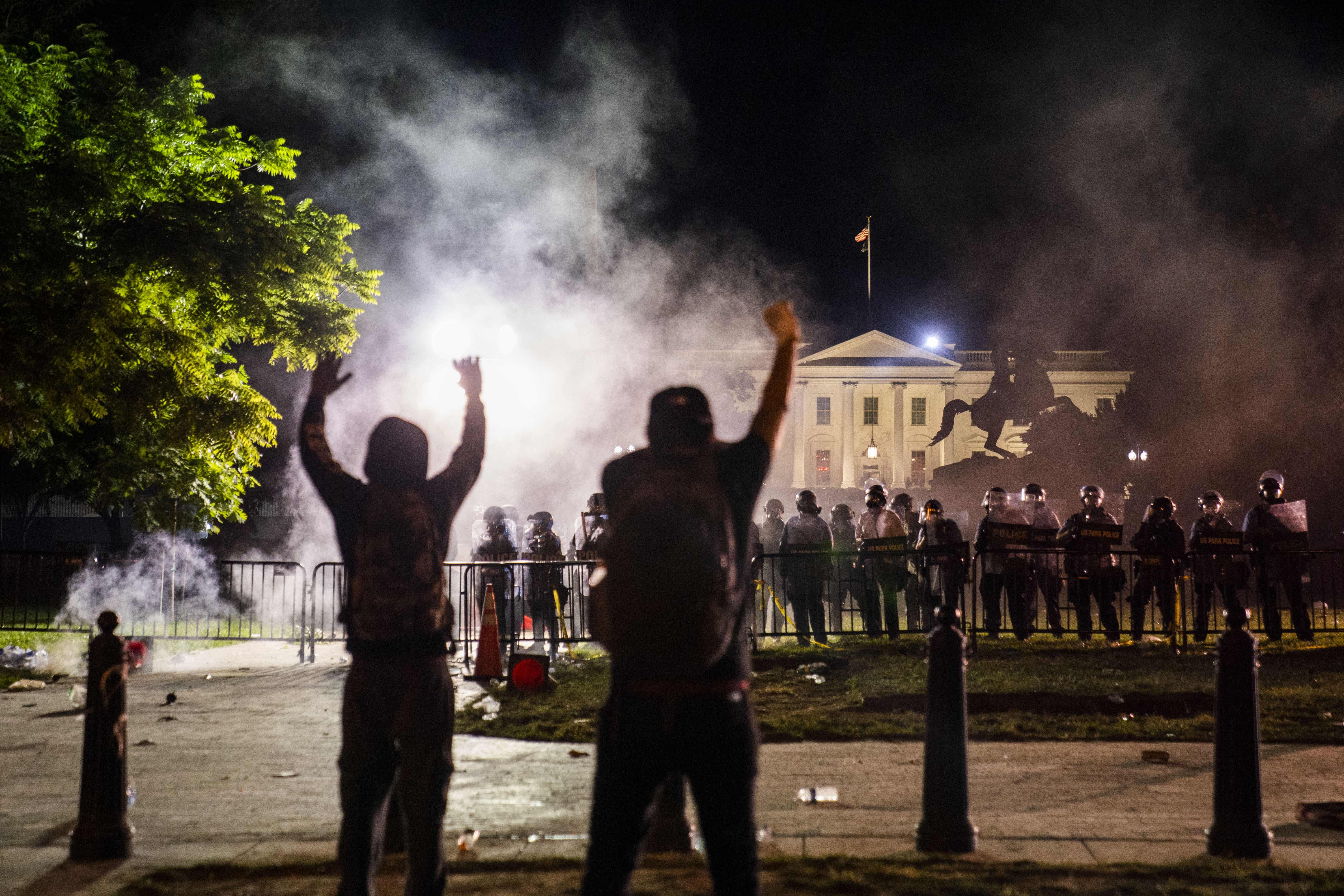 Vašington, George Floyd protest in Washington, DC