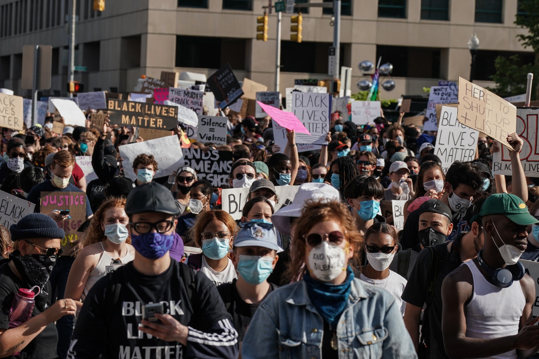 Baltimor protest, Baltimore Demo Against Police Killing of George Floyd