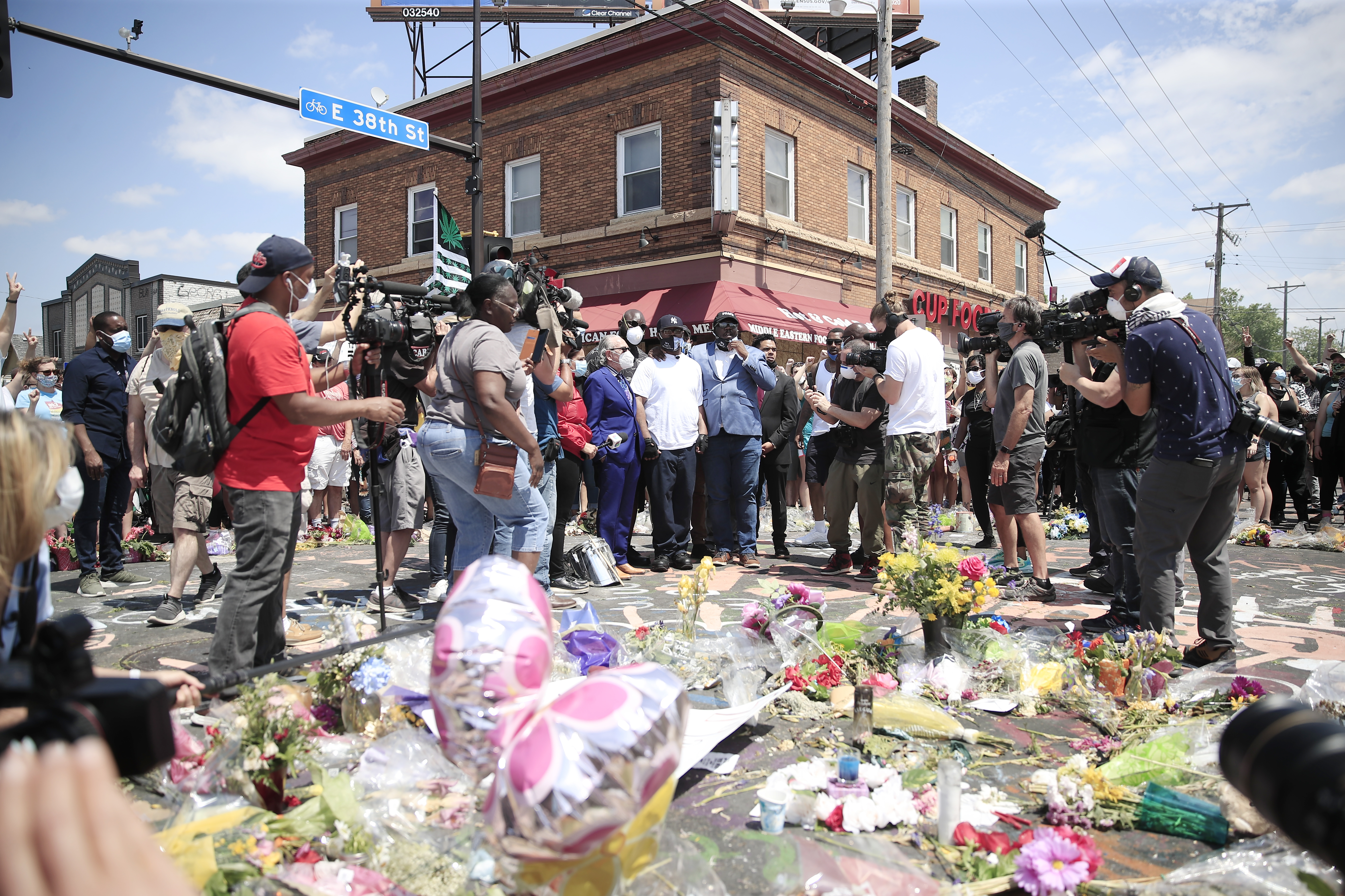 Mineapolis, protest, brat Džordža Flojda, Police abuse protest in wake of George Floyd death in Minneapolis