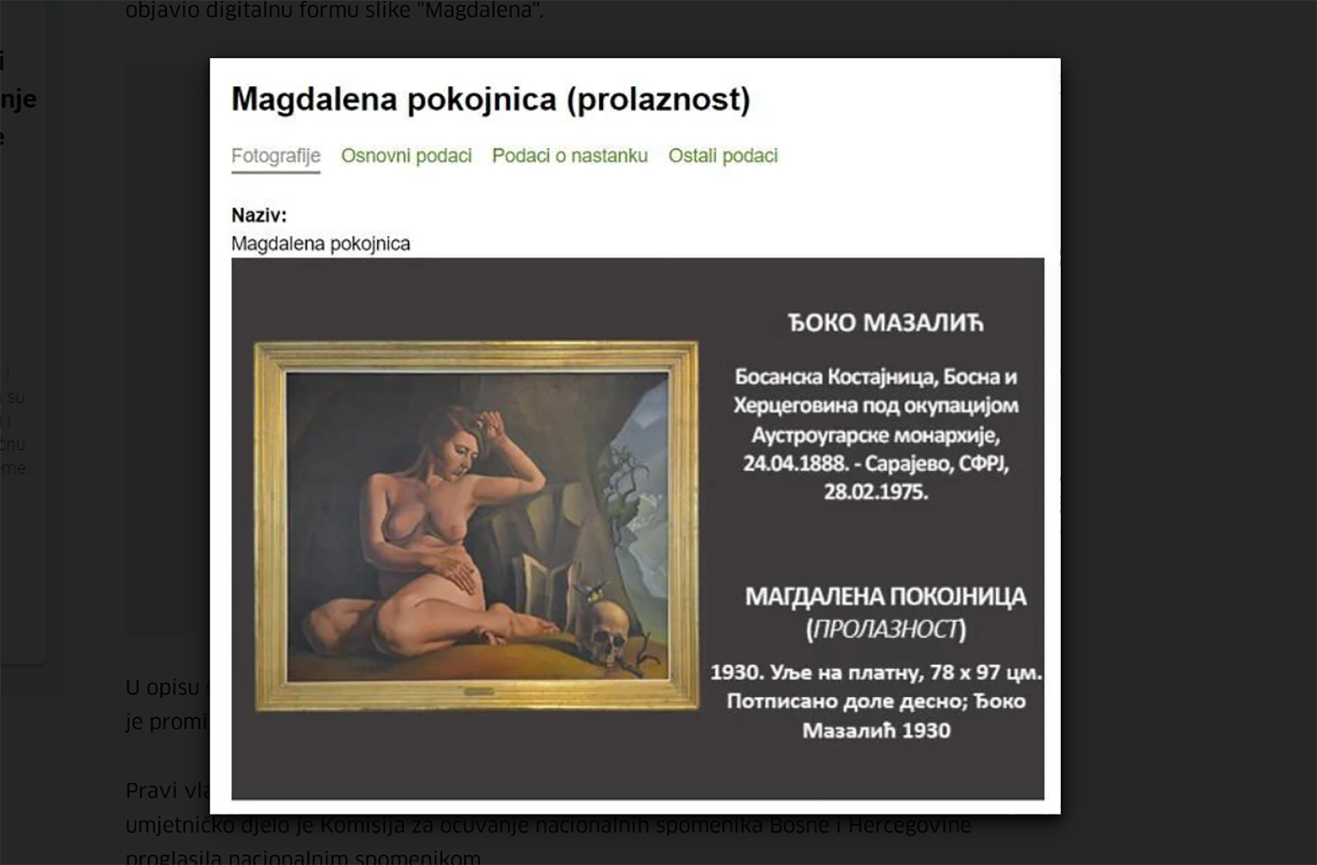 http://www.digitalizacija.ns.rs/  magdalena slikara đoke mazalića