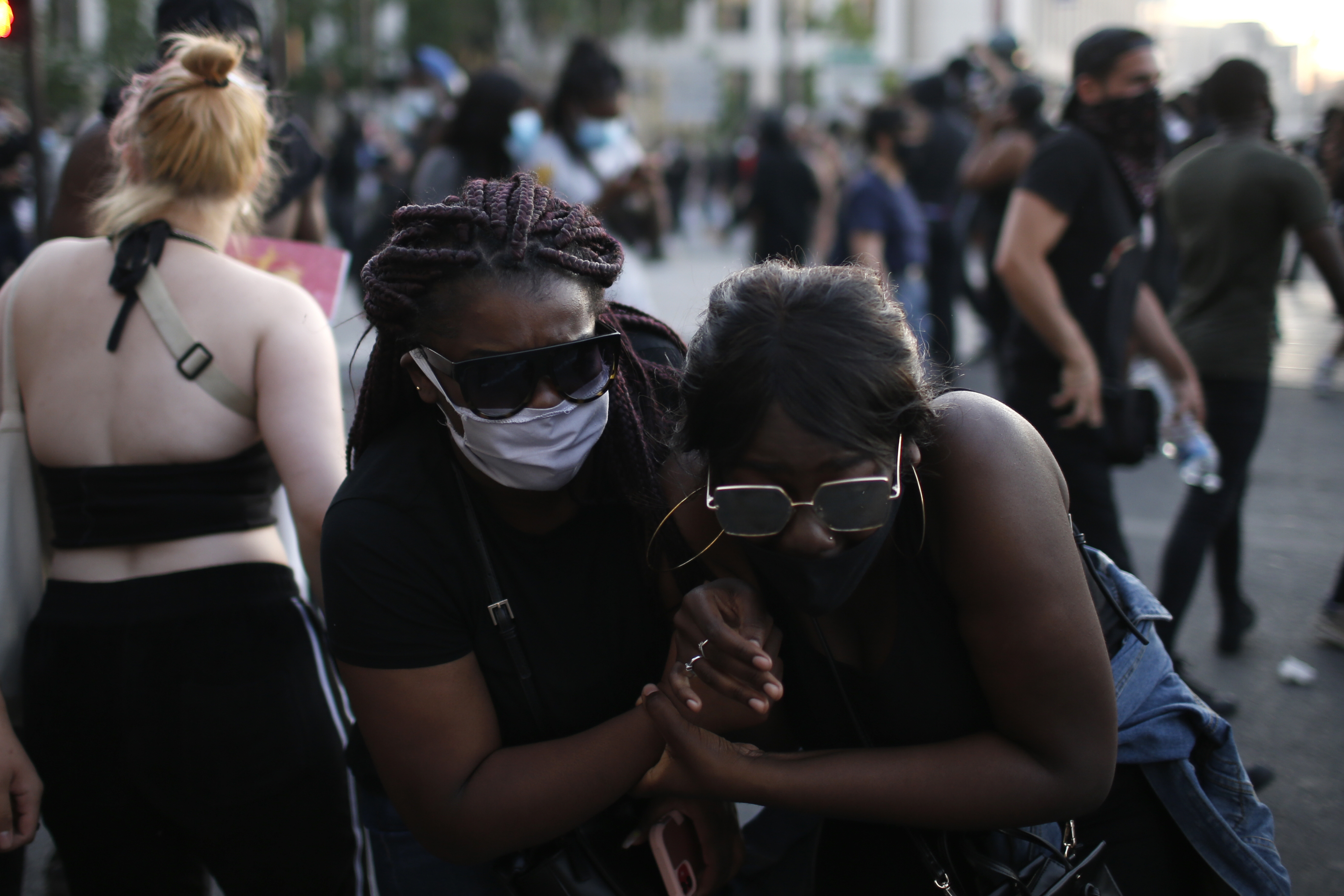 Pariz, America Protests France