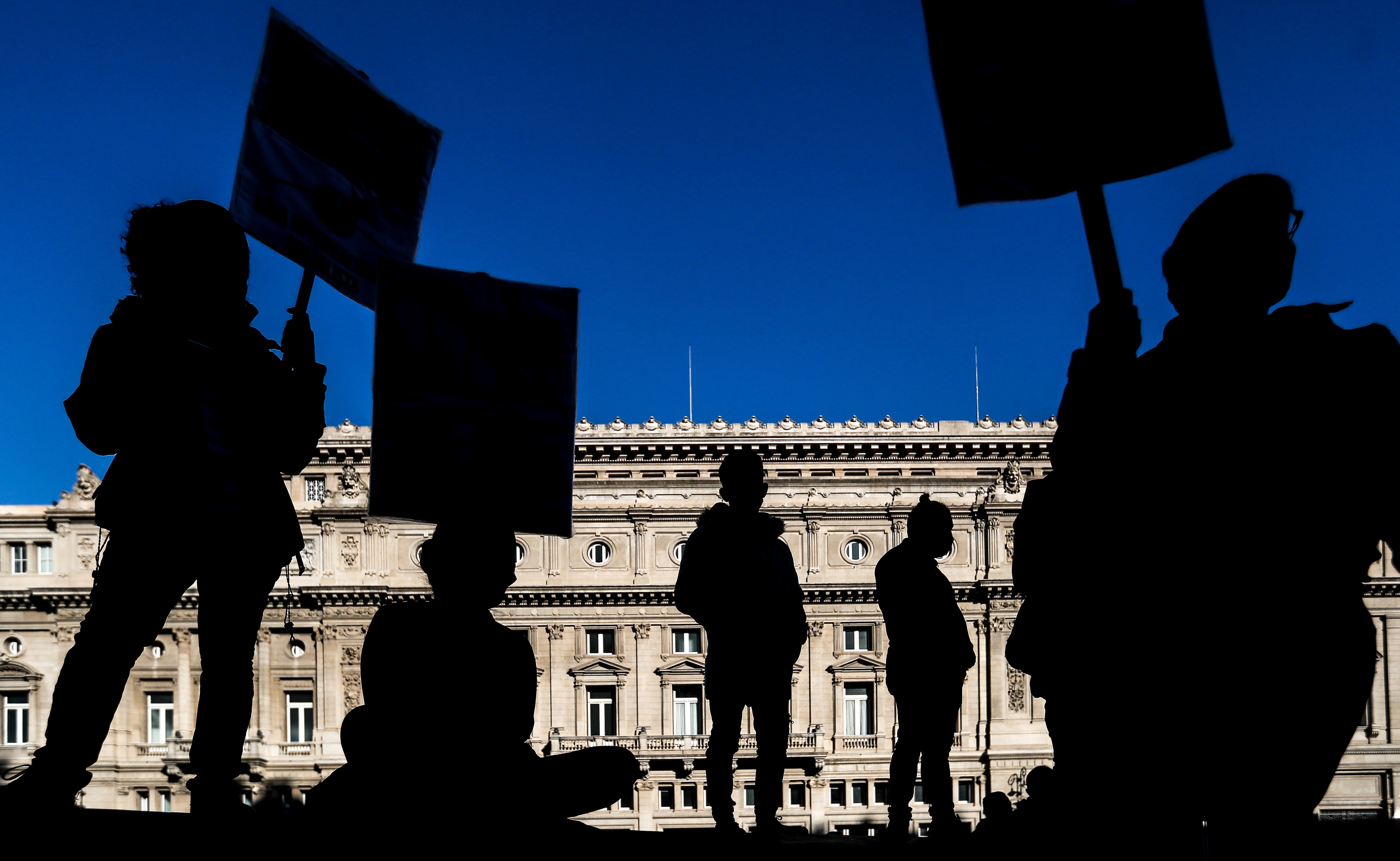 Argentina, Argentines march to demand justice for the death of George Floyd in the US