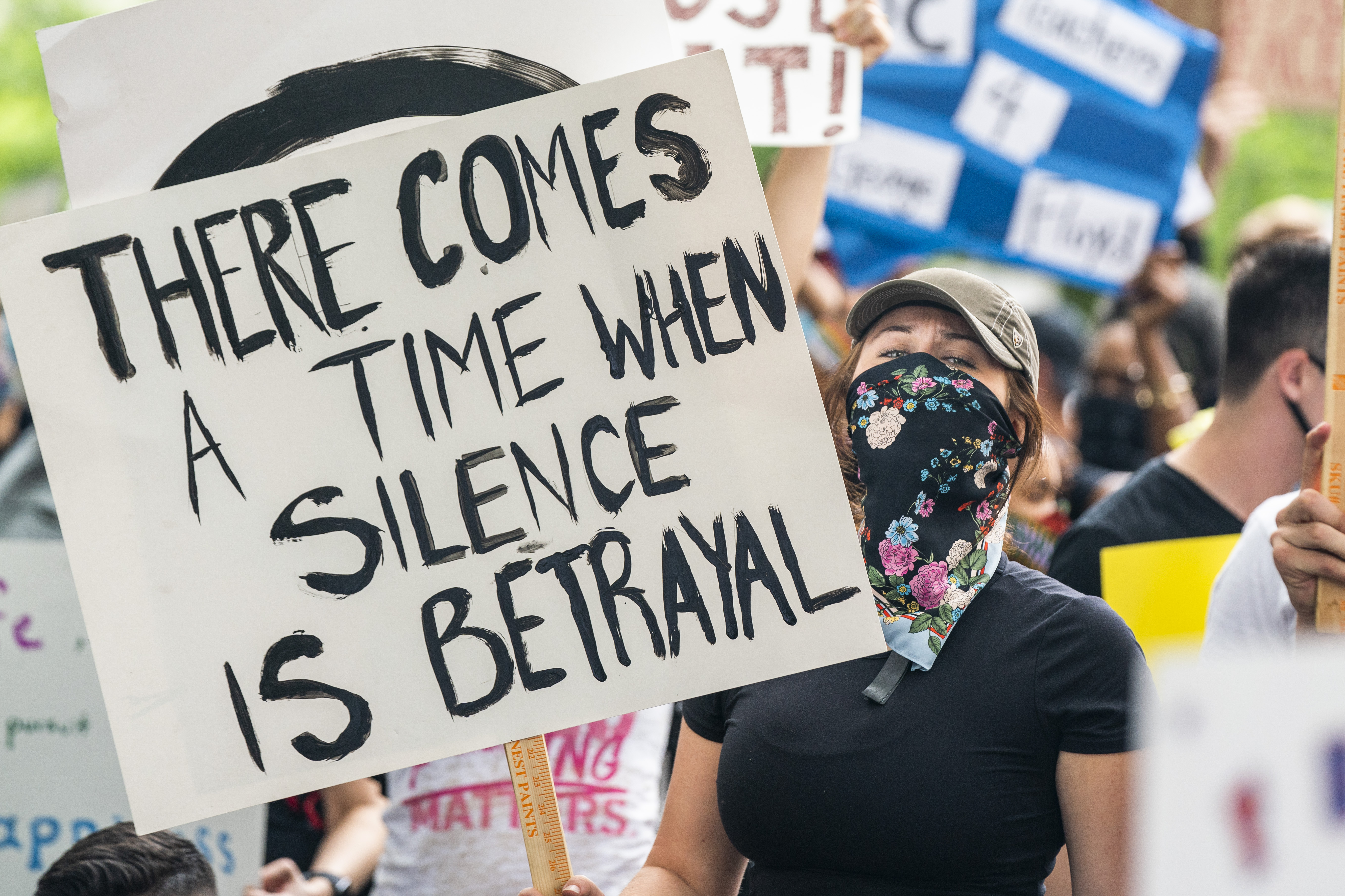 George Floyd protest in Washington, DC