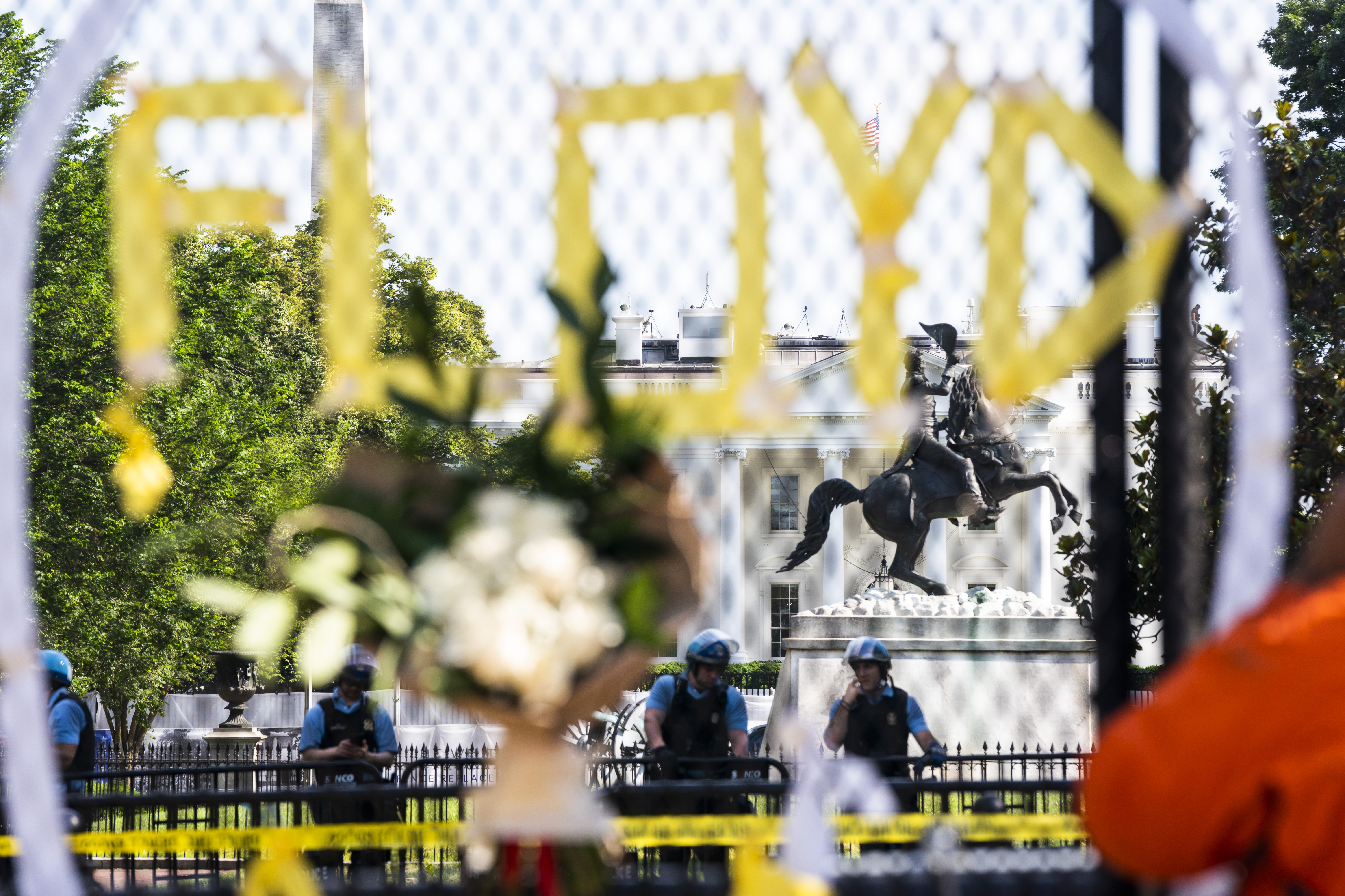 George Floyd protest in Washington, DC