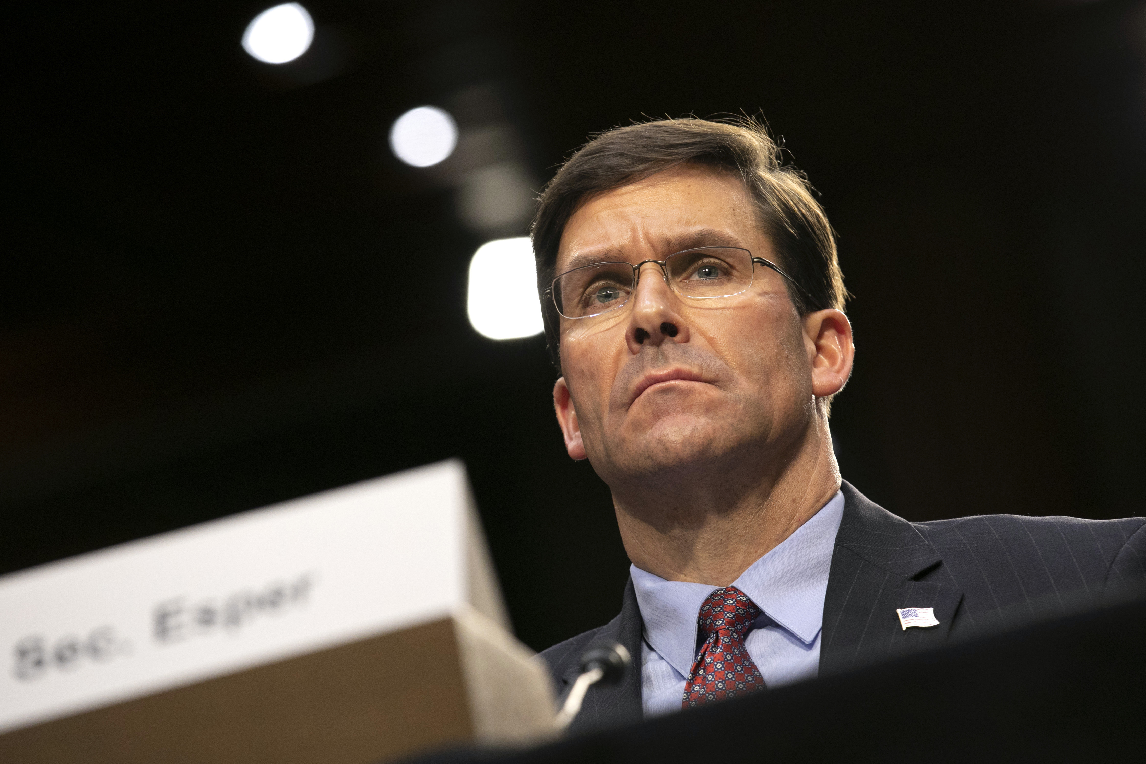 Sekretar odbrane SAD Mark Esper Foto:AP Photo/Jacquelyn Marti