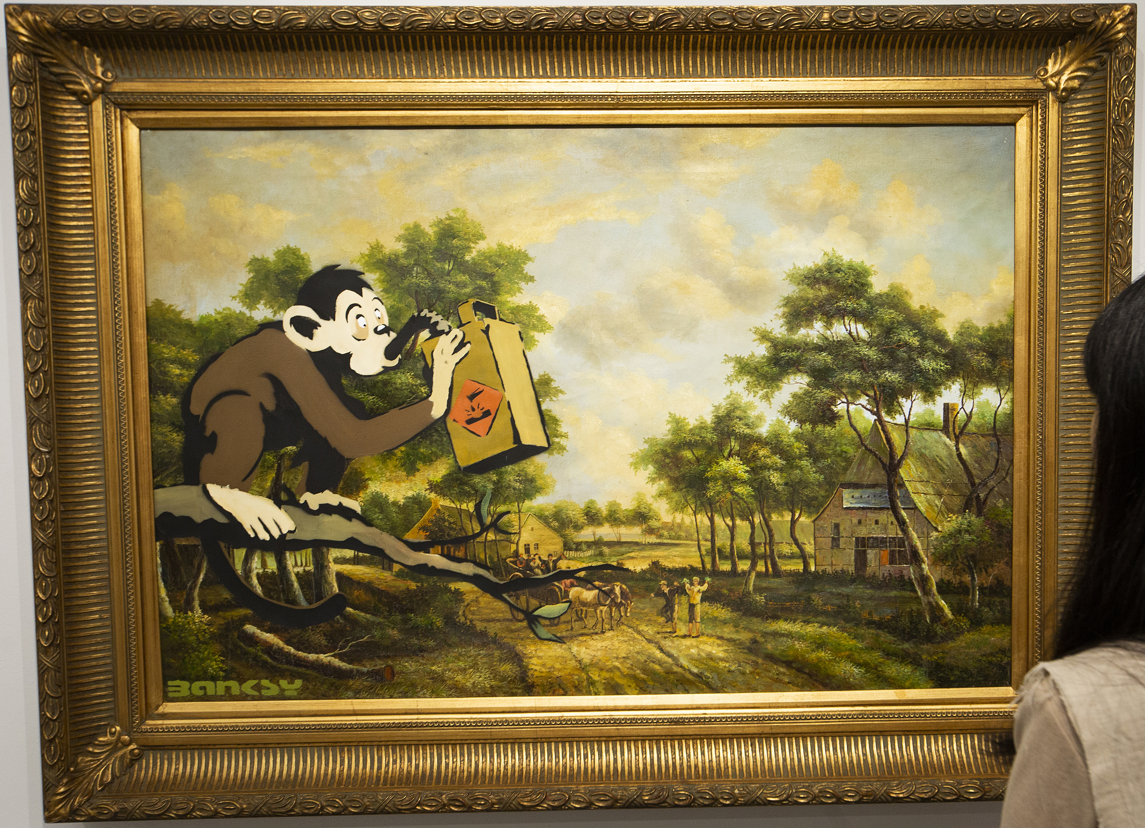 Banksy artworks to be auctioned in Hong Kong
