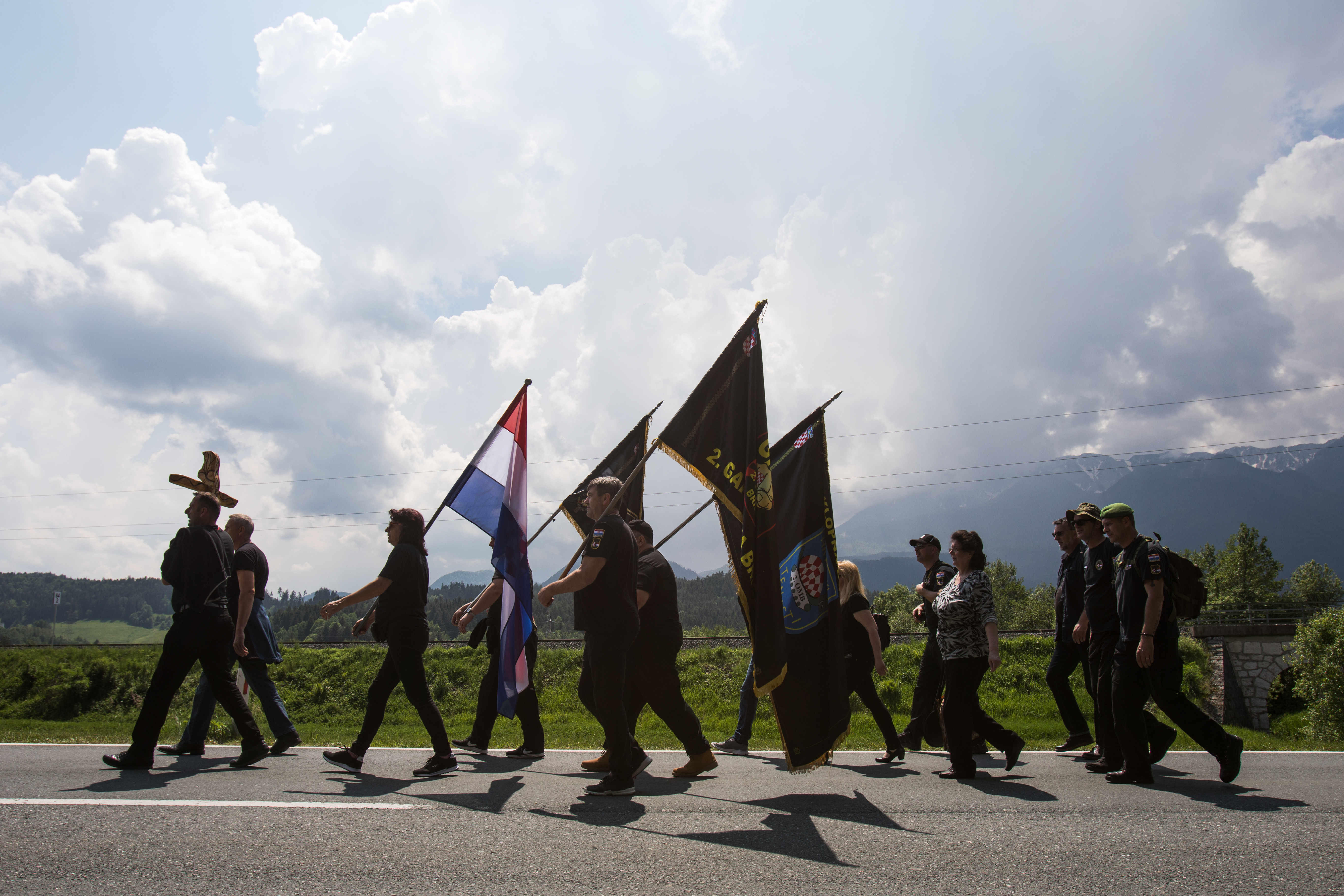Ustasha massacre commemoration in Bleiburg