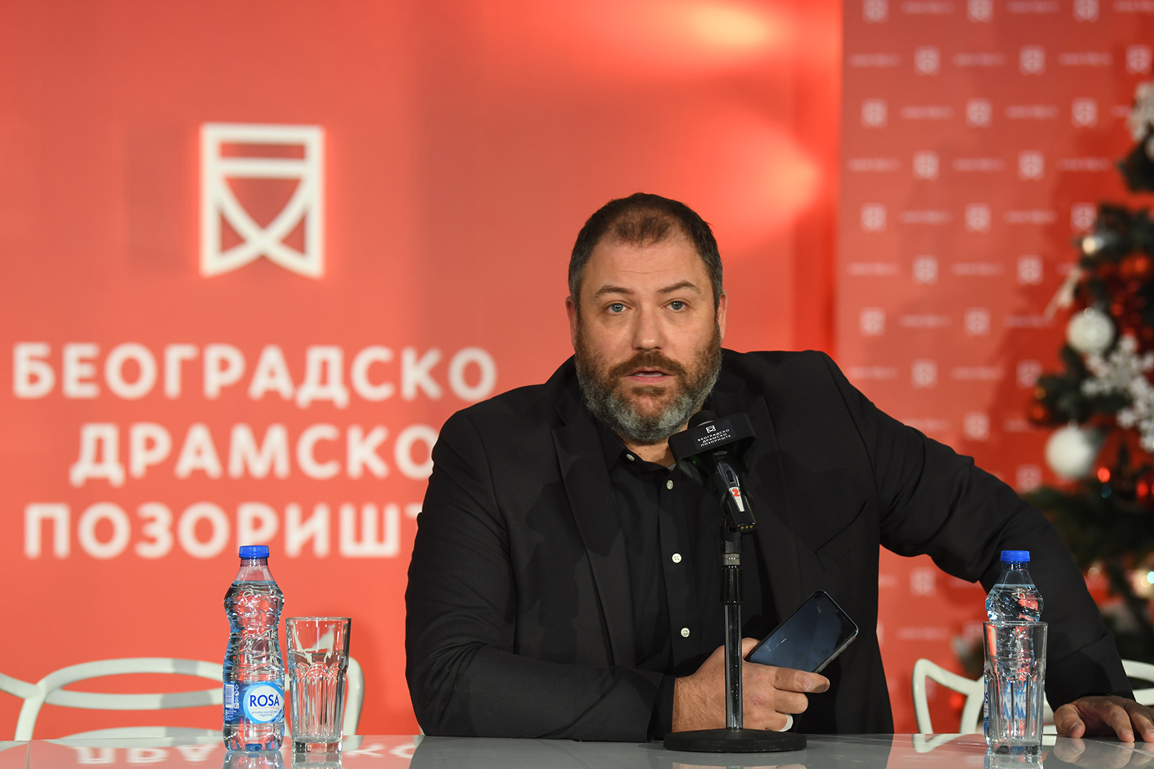 Beograd 28.12.2020. Konferencija za stampu Beogradsko dramsko pozoriste, predstavljanje nove sezone, BDP