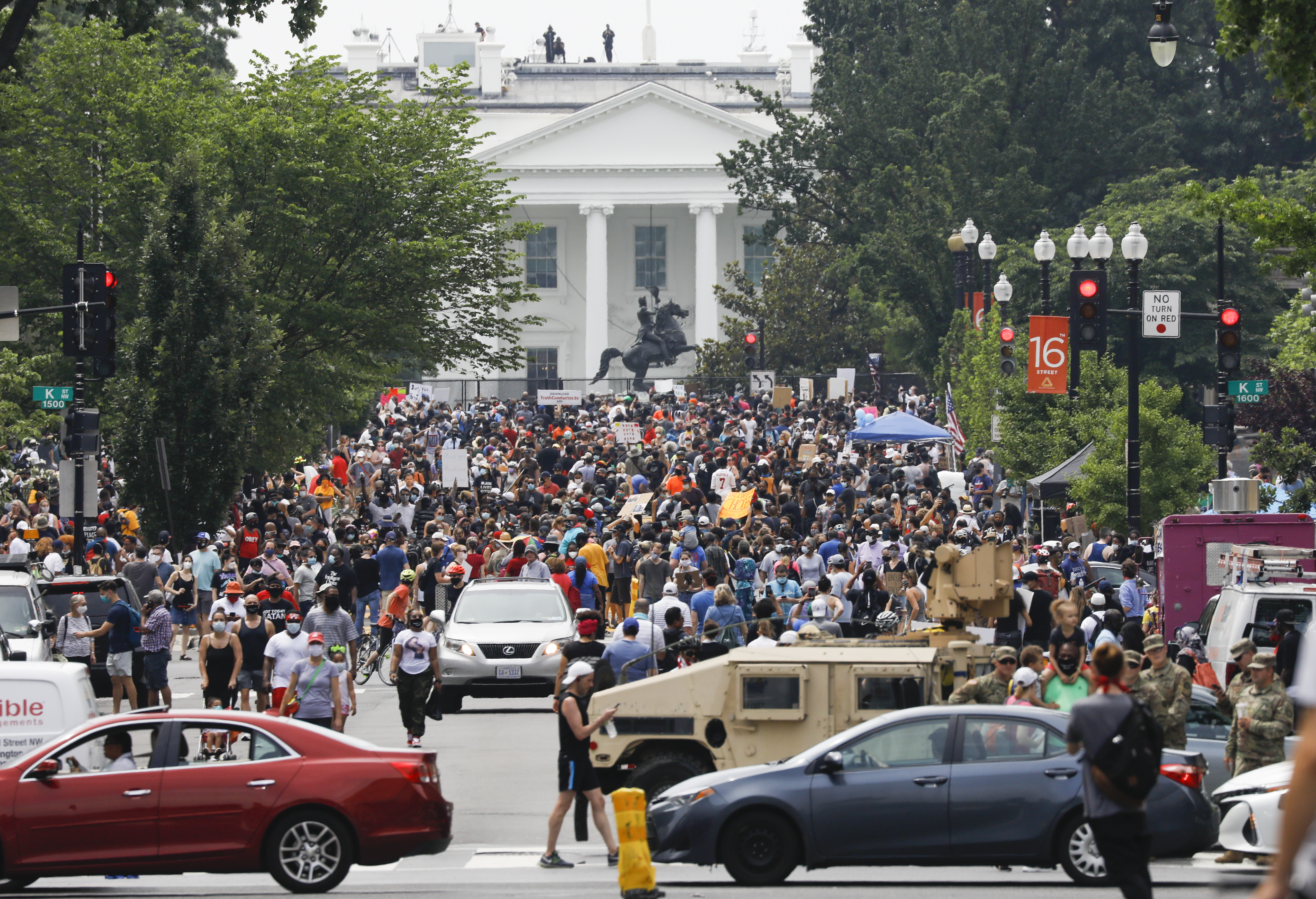 America Protests Washington