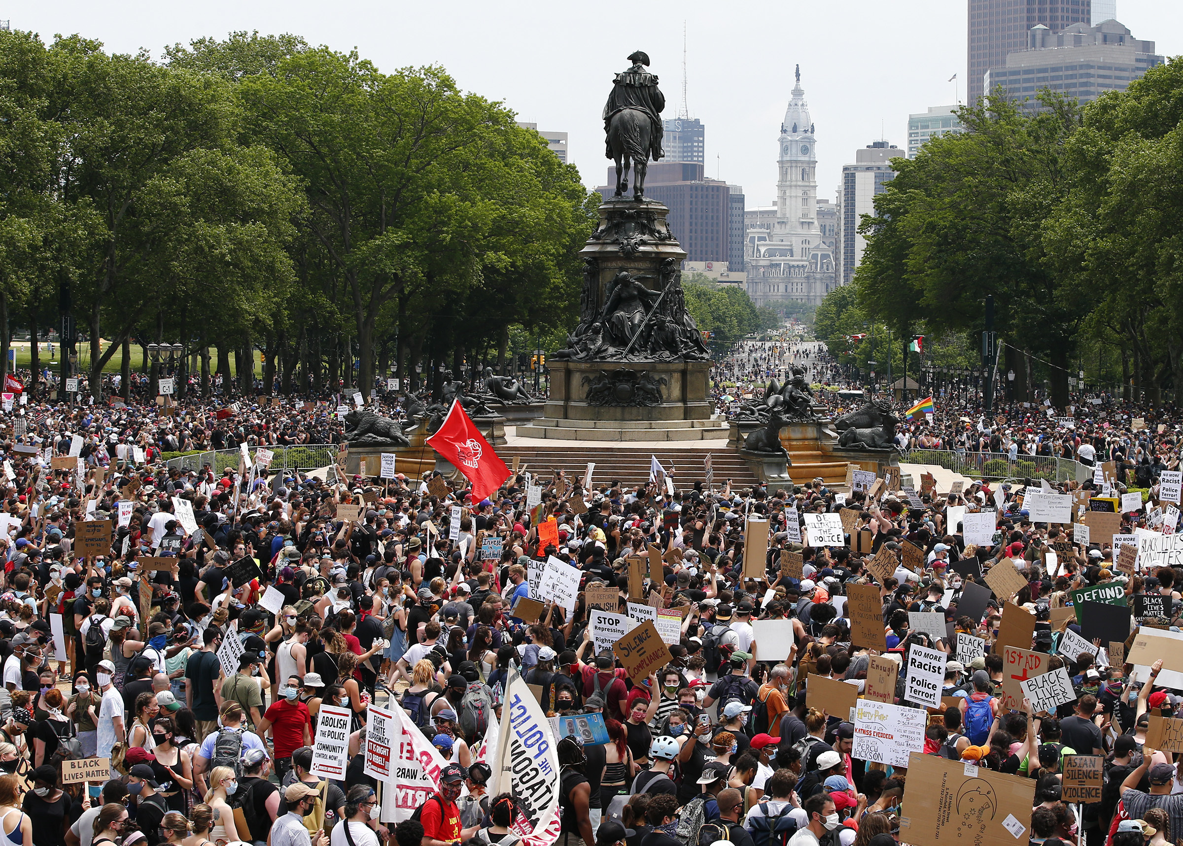 America Protests Philadelphia
