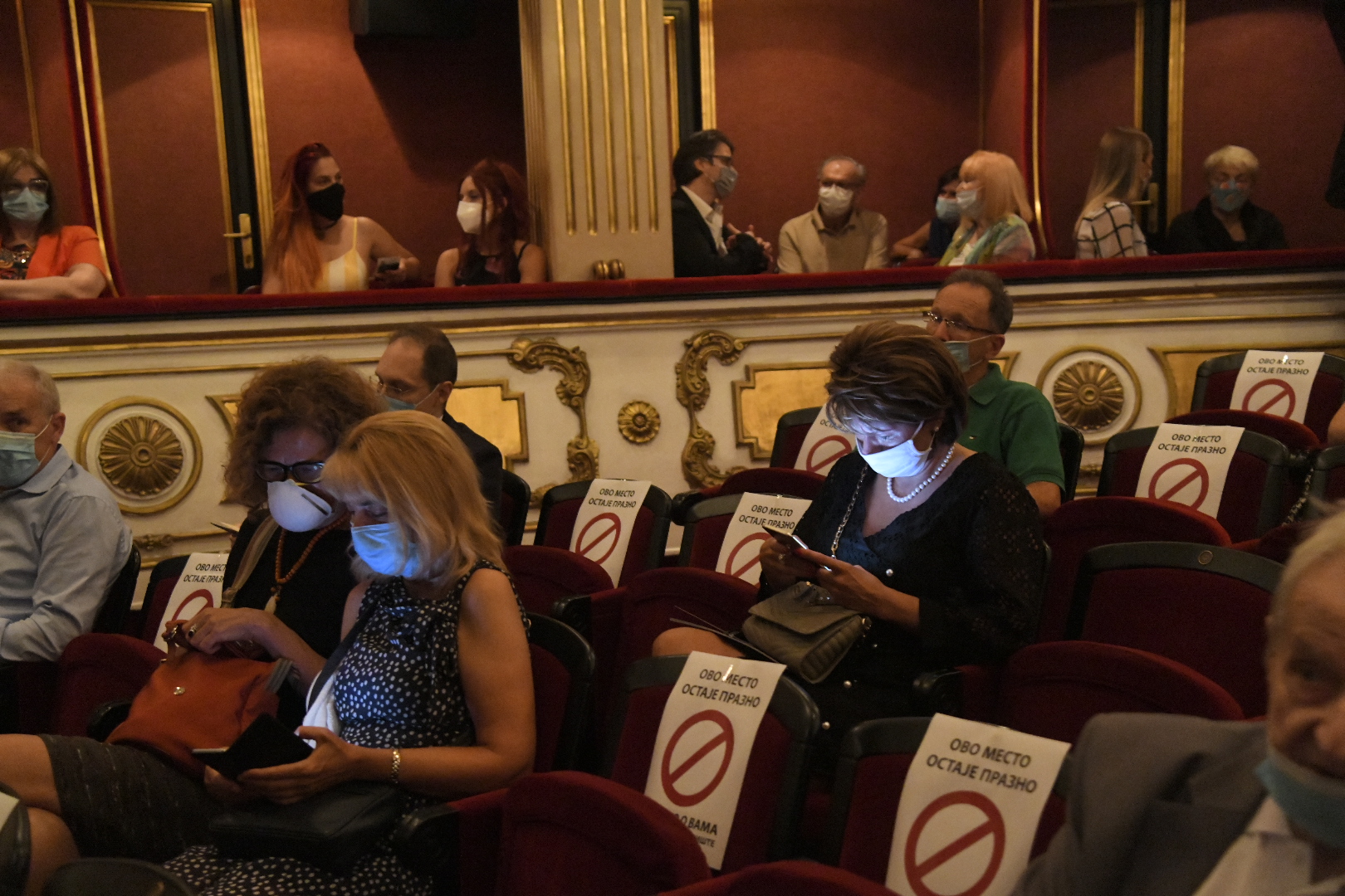 Beograd, 09.09.2020. Narodno pozorište, nova sezona otvorena,Premijera predstave "Vasa Železnova i drugi"  Foto: Nemanja Jovanović/Nova.rs