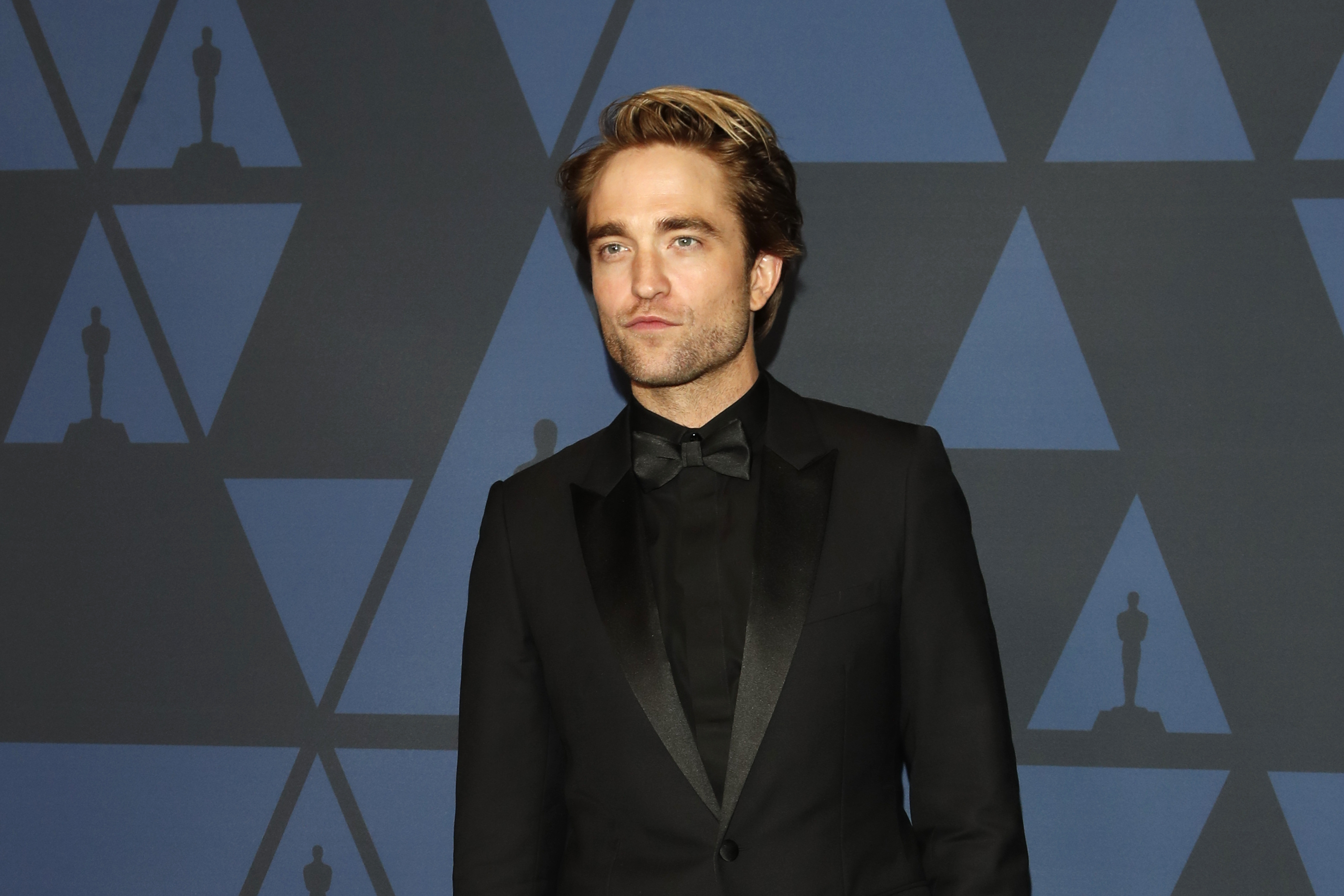 Robert Patinson
epa07955288 British actor Robert Pattinson poses on the red carpet prior the 11th Annual Governors Awards at the Dolby Theater in Hollywood, California, USA, 27 October 2019.  EPA-EFE/NINA PROMMER