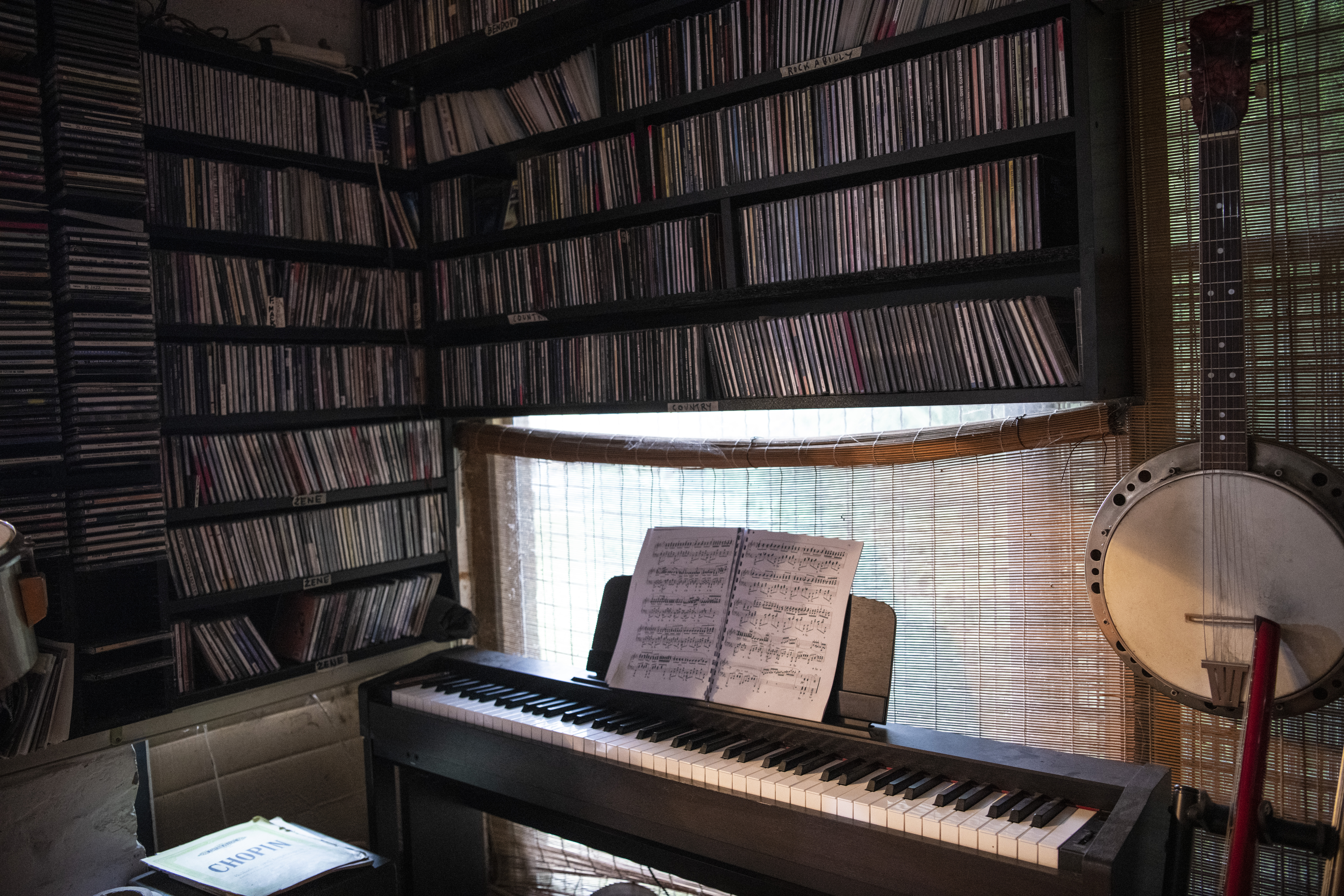 Pančevo, 29.10.2020. Aleksandar Cvetković slikar, intervju i kuća, u gostima kod slikara Aleksandra Cvetkovića, kuća, stan, gajba Foto: Dragan Mujan/Nova.rs