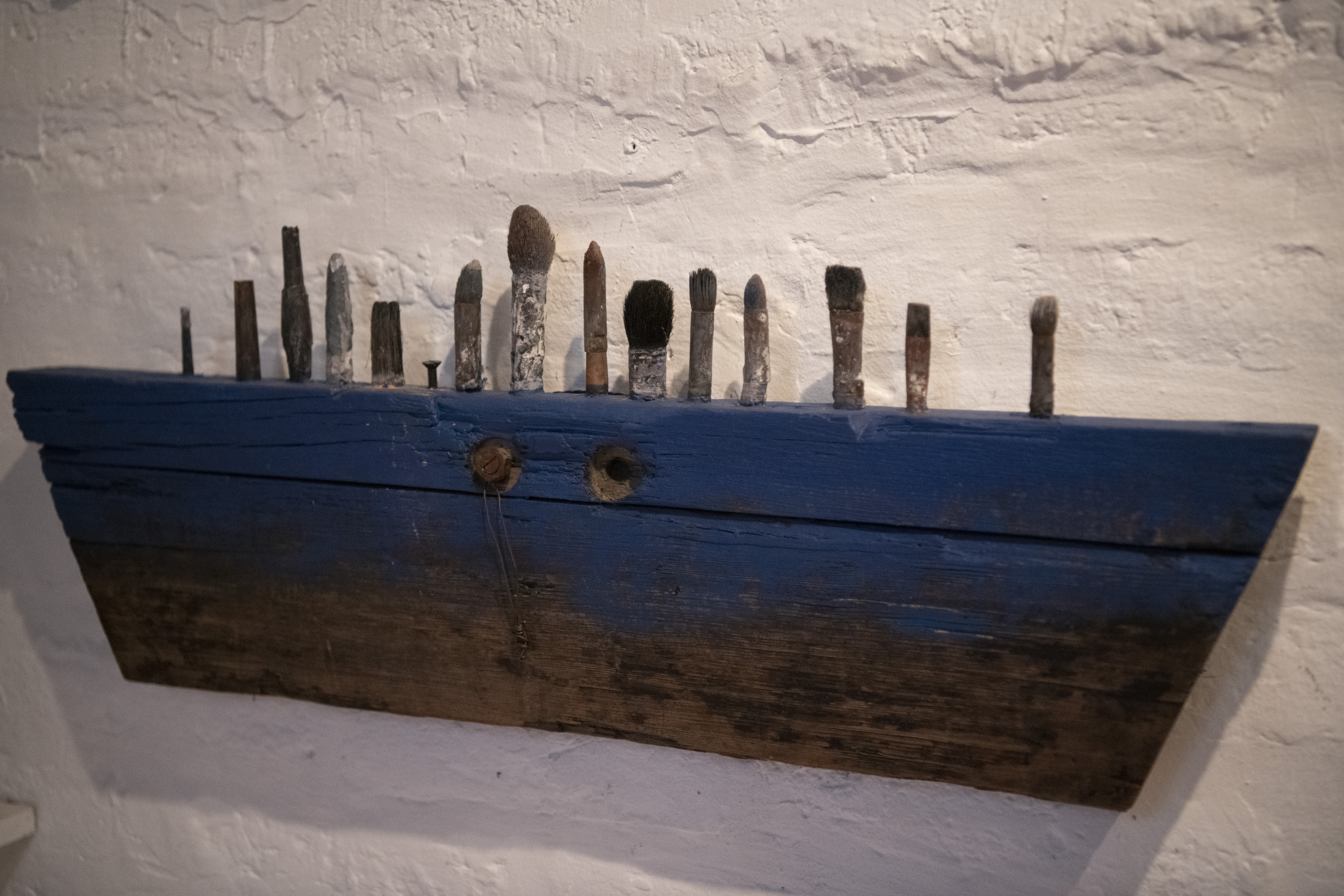 Pančevo, 29.10.2020. Aleksandar Cvetković slikar, intervju i kuća, u gostima kod slikara Aleksandra Cvetkovića, kuća, stan, gajba Foto: Dragan Mujan/Nova.rs