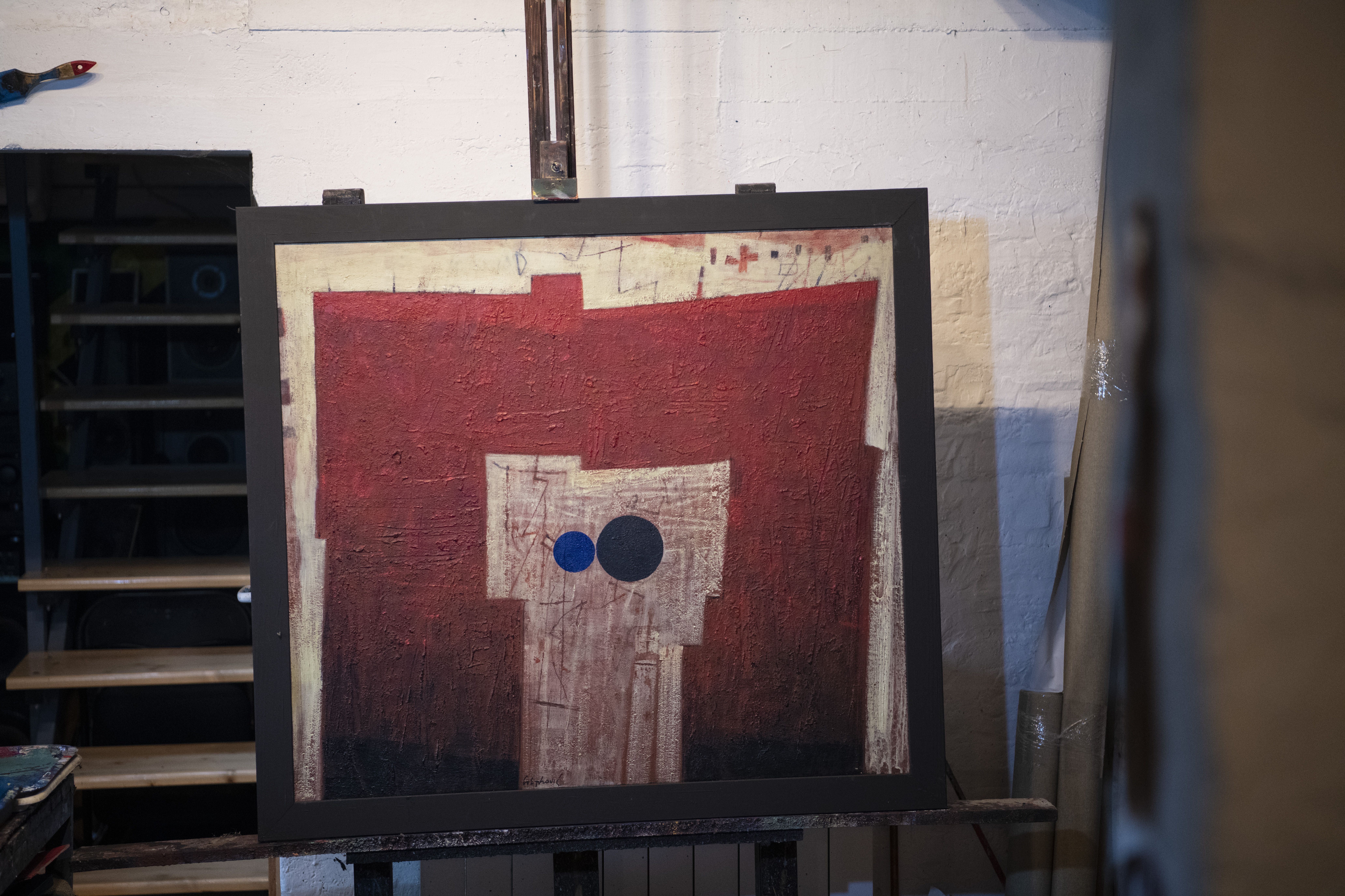 Pančevo, 29.10.2020. Aleksandar Cvetković slikar, intervju i kuća, u gostima kod slikara Aleksandra Cvetkovića, kuća, stan, gajba Foto: Dragan Mujan/Nova.rs