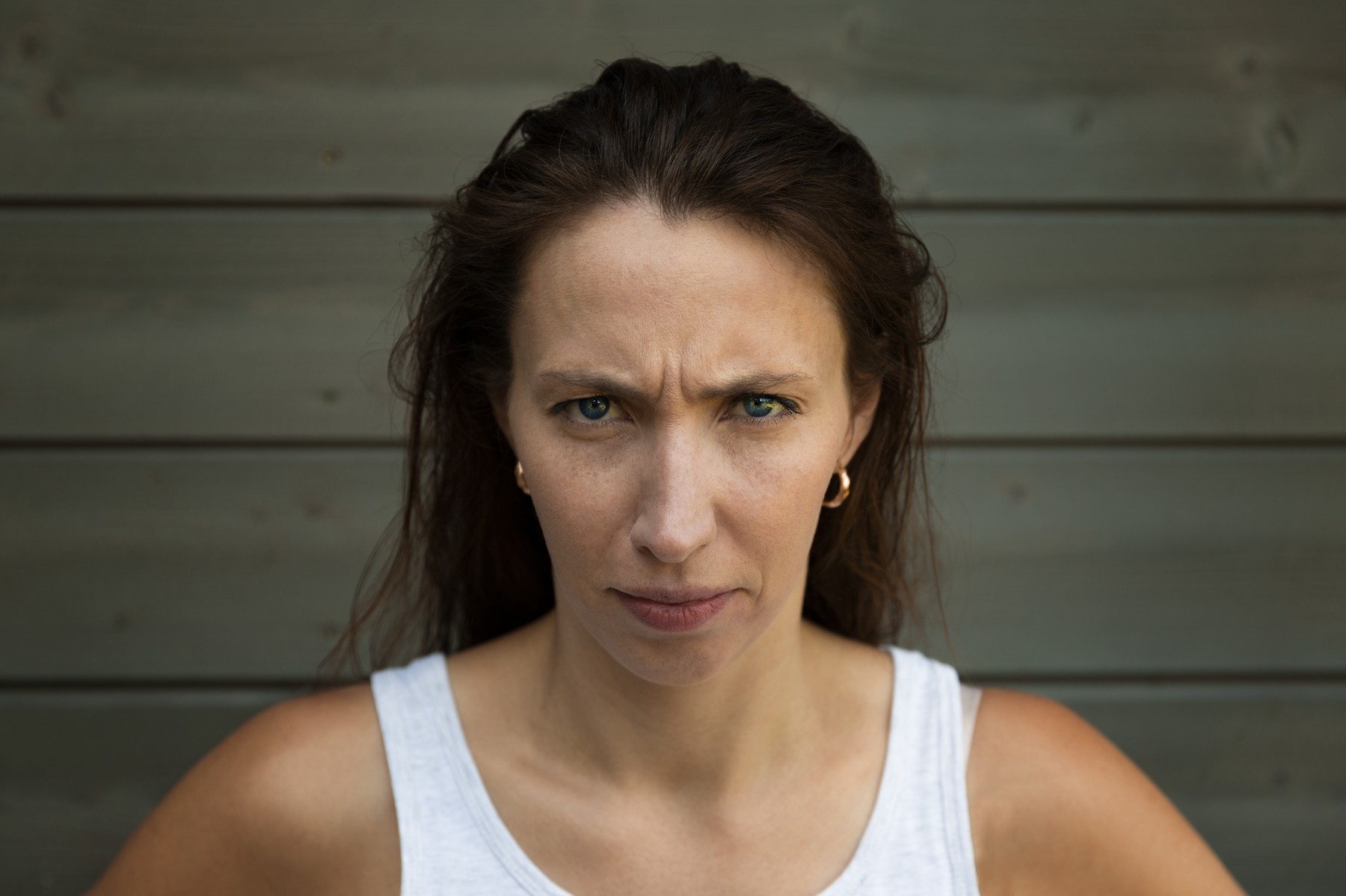 Beautiful girl looking suspiciously,  sarcastic face expression,Image: 388413885, License: Royalty-free, Restrictions: , Model Release: yes, Credit line: Arturs Budkevics / Panthermedia / Profimedia