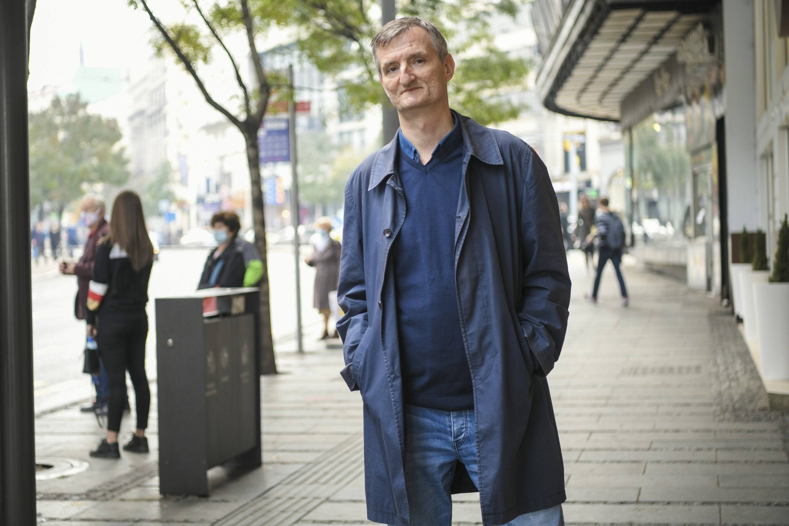 Ivan Milenković Beograd 03.11.2020. Ivan Milenković Festival Slobodna zona, konferencija za novinare, kzn Foto: Dragan Mujan/Nova.rs