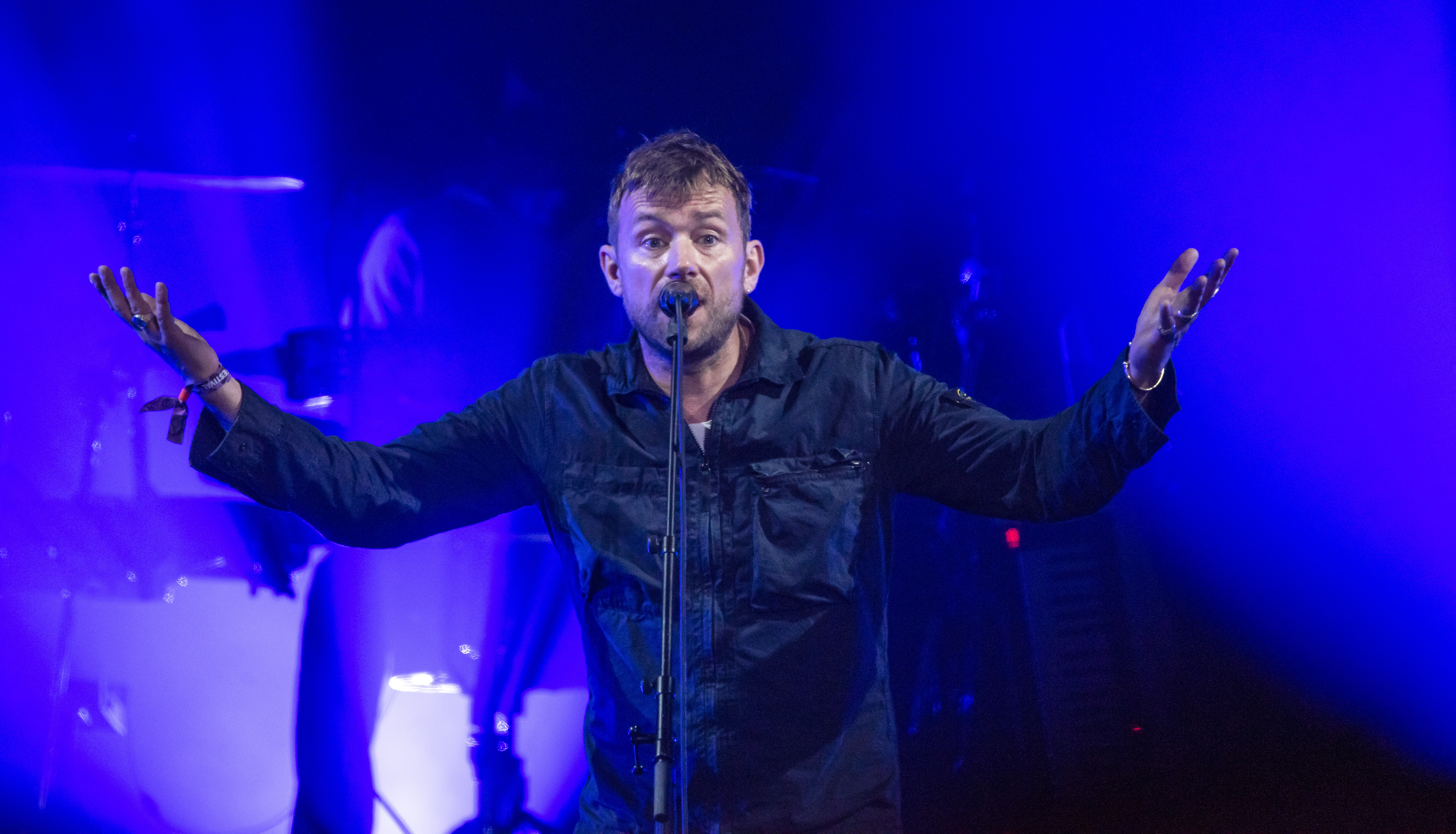 Accident during Gorillaz show at Roskilde Festival