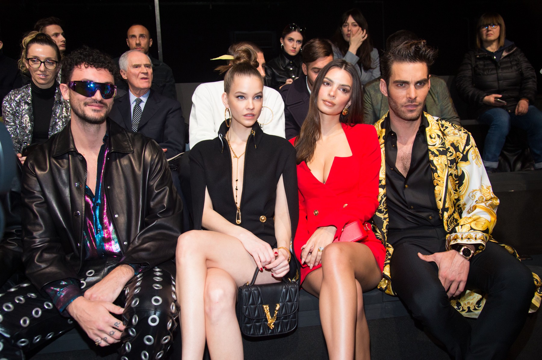 Versace Women F/W 20-21 Fashion Show - Front RowMilan, Italy