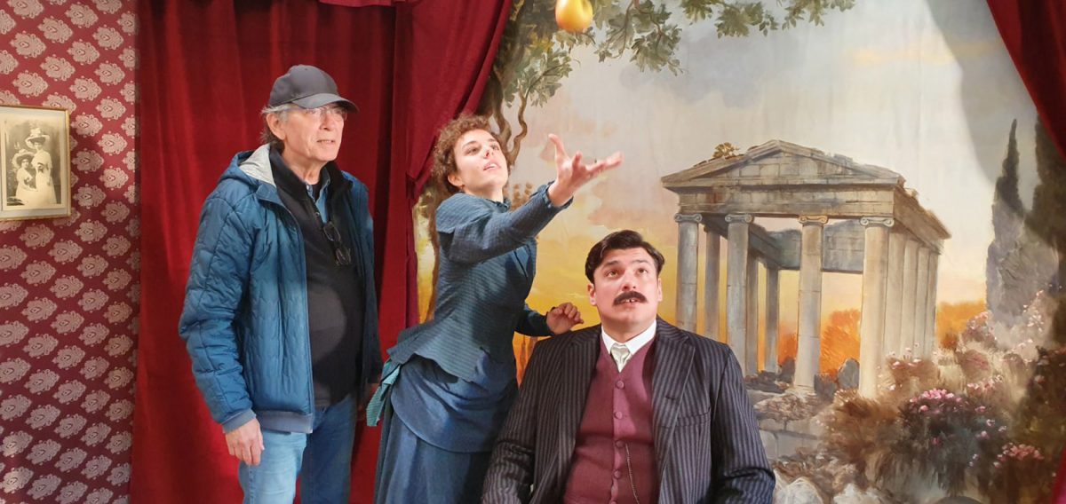 Darko Bajić, Andrija Kuzmanović i Anja Pavićević, u filmu "Ime naroda", Foto: Promo