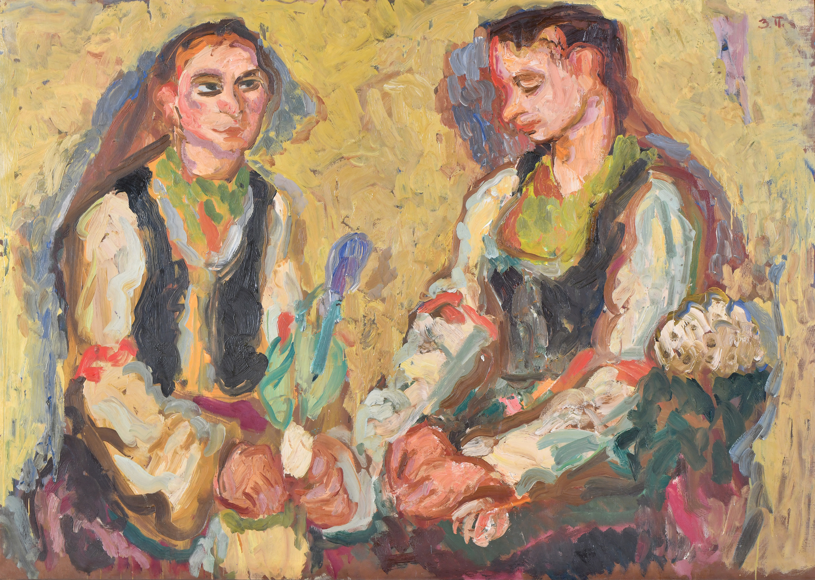 Zora Petrovic, Srpske seljanke, 1959.