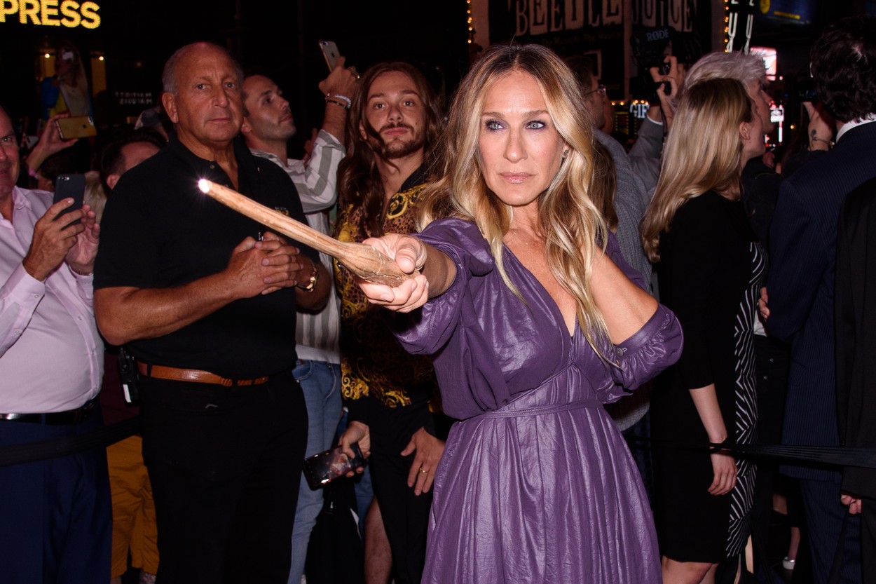 Sarah Jessica Parker Hosts "Harry Potter And The Cursed Child" Times Square Takeover