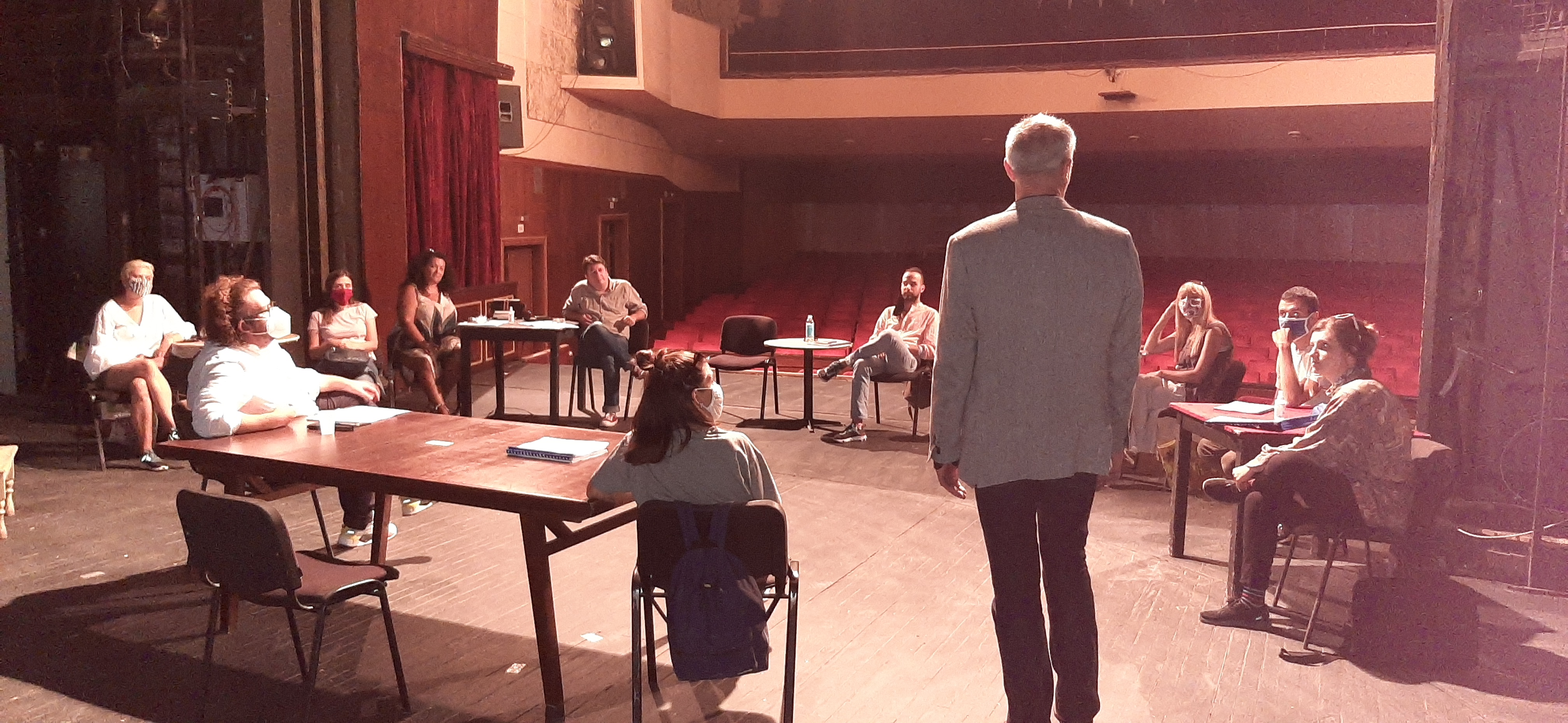 Proba, predstabva 6. oktobar Foto: Narodno pozorište Niš/Promo