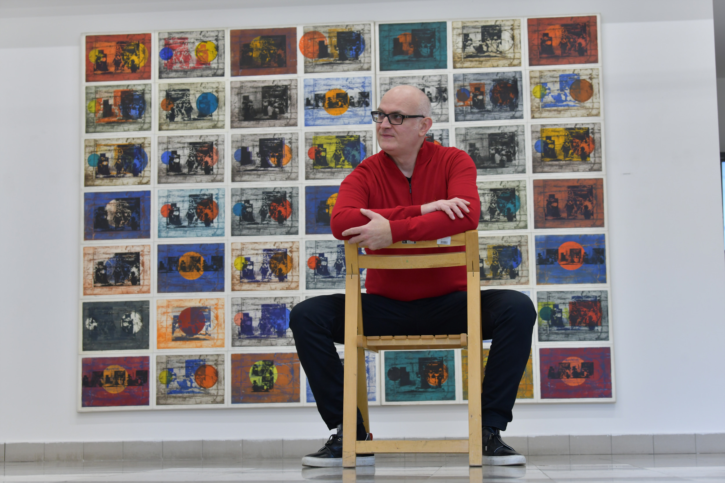 Aleksandar Leka Mladenovic, slikar, Galerija FLU