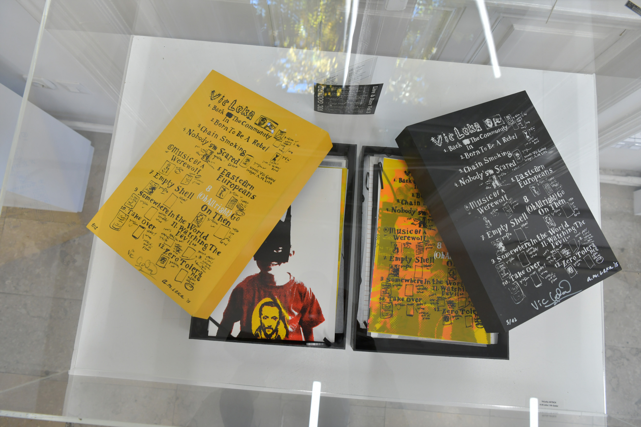 Aleksandar Leka Mladenovic, slikar, Galerija FLU