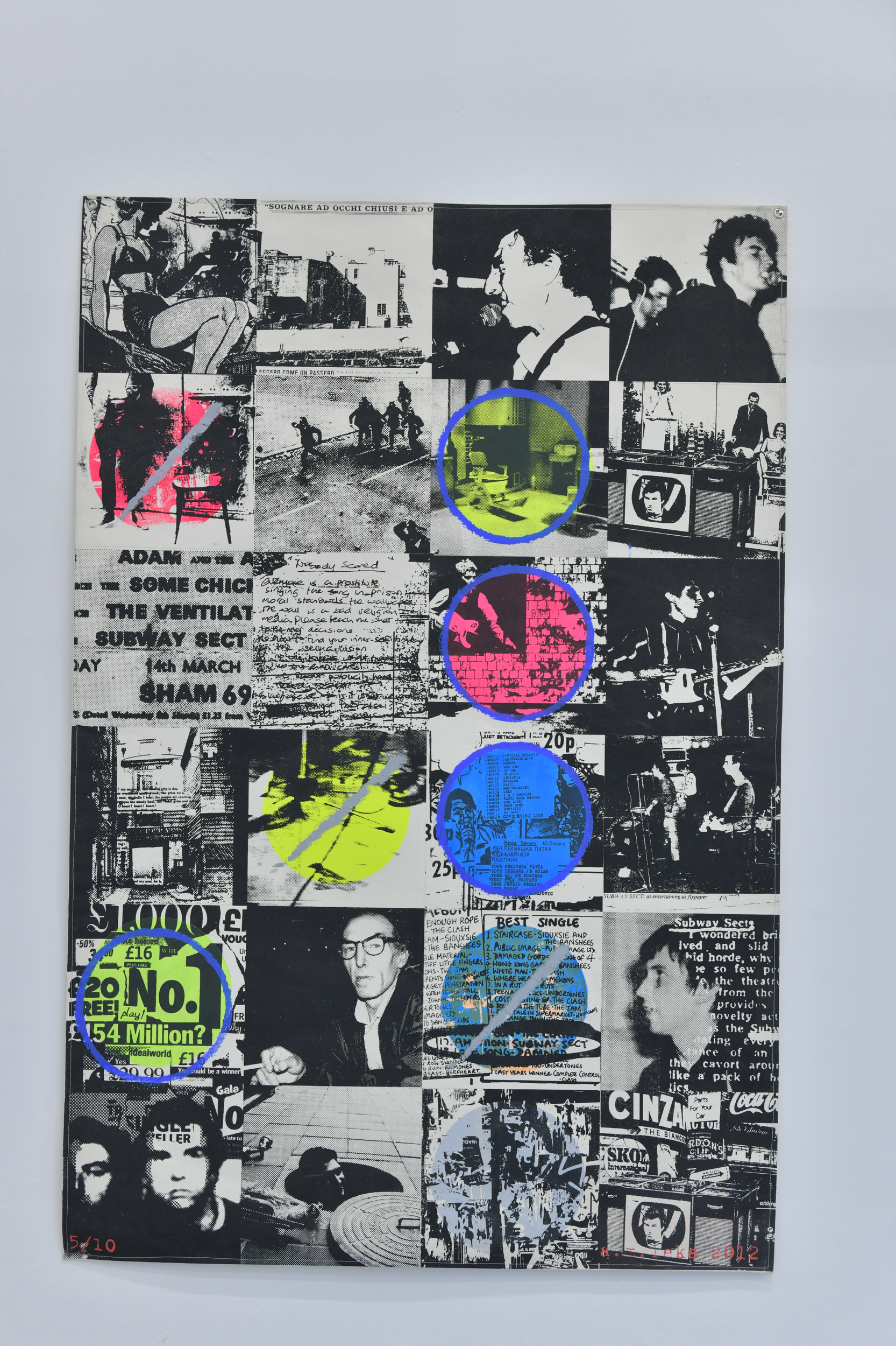 Aleksandar Leka Mladenovic, slikar, Galerija FLU