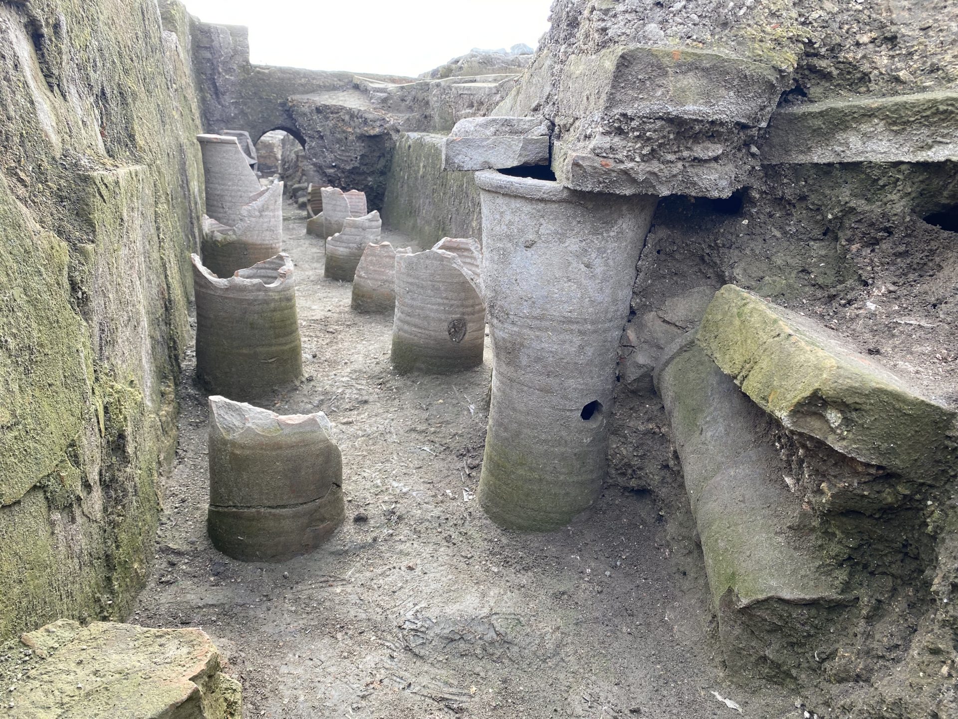 Viminacijum, arheološko nalazište, Principium VII Klaudijeve legije na Viminacijumu, principij-vojana komanda, štab legije u vojnom logoru