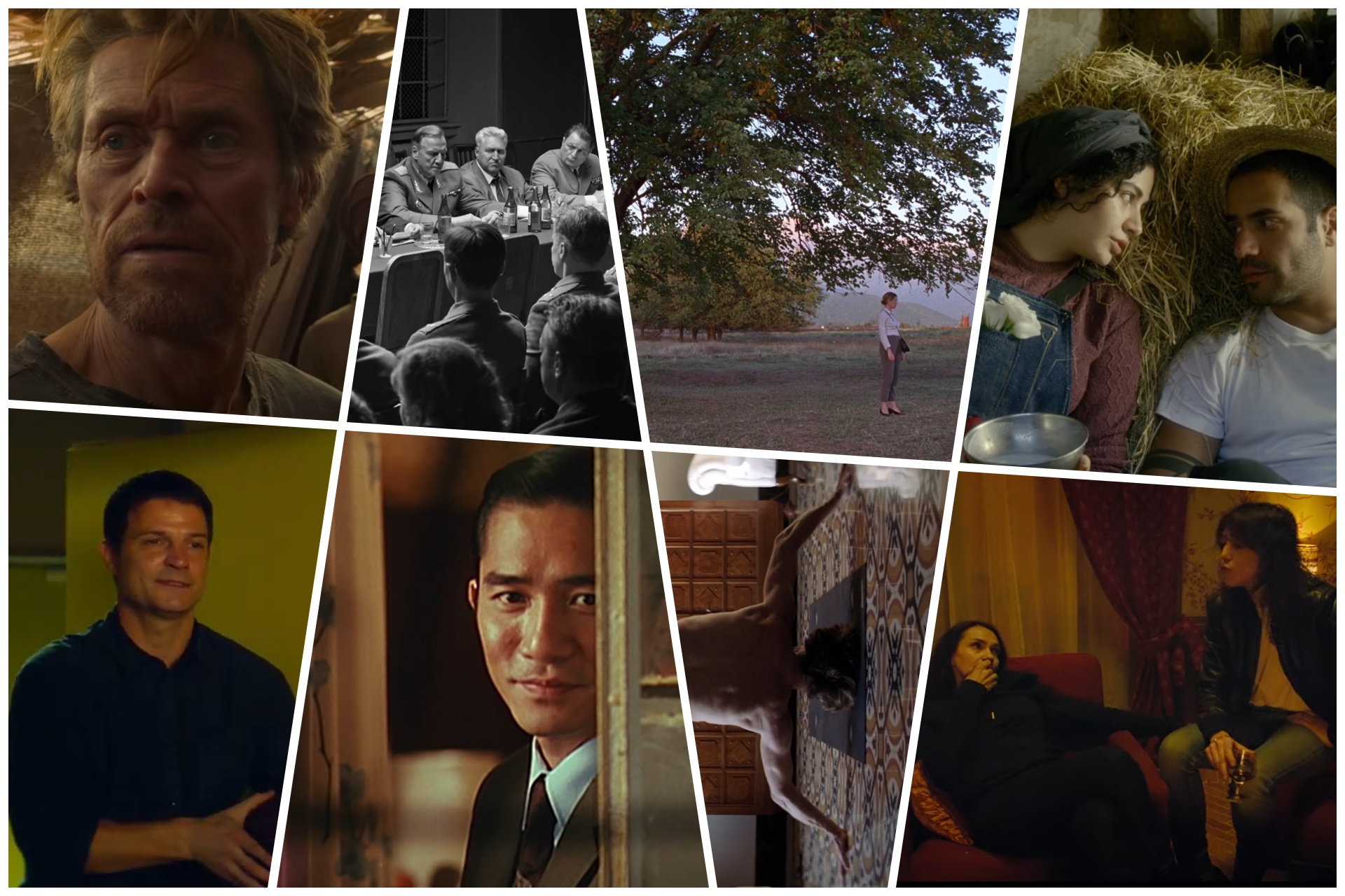 Filmovi kolaž, There is no evil, Dear Comrades, Lux Aeterna, Beginning, Siberia, Exile, In the mood fot love, Tommaso kombo