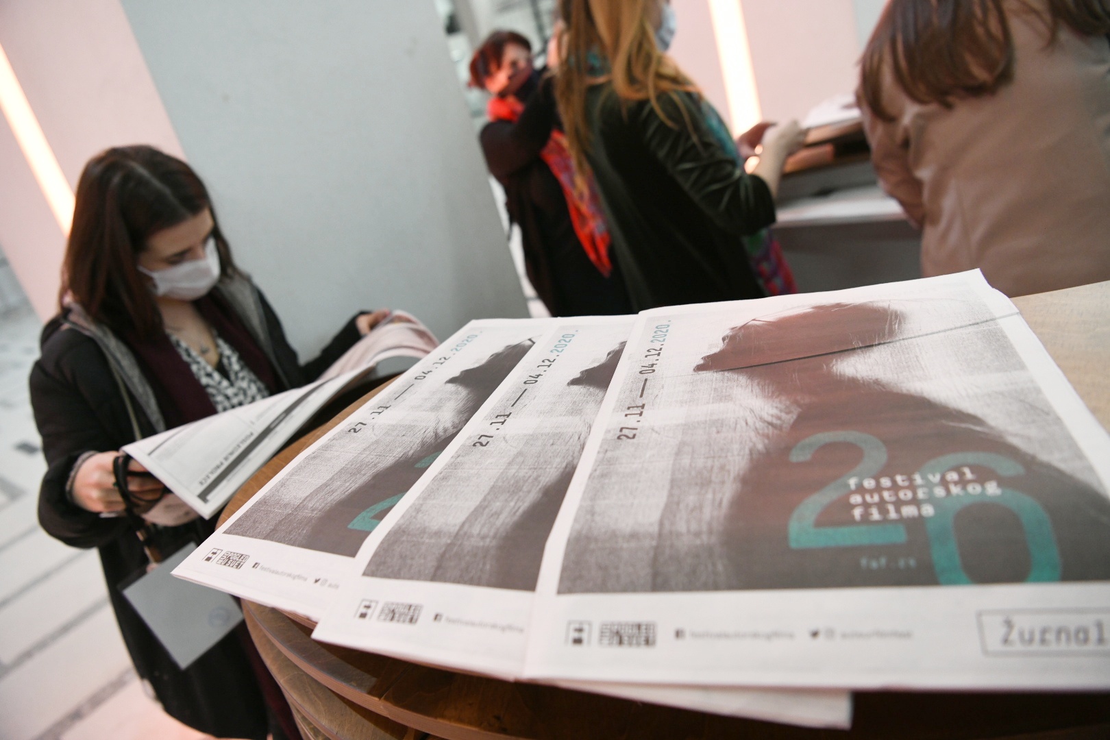 Beograd 27.11.2020. Otvaranje festivala autorskog filma, Festival autorskog filma.