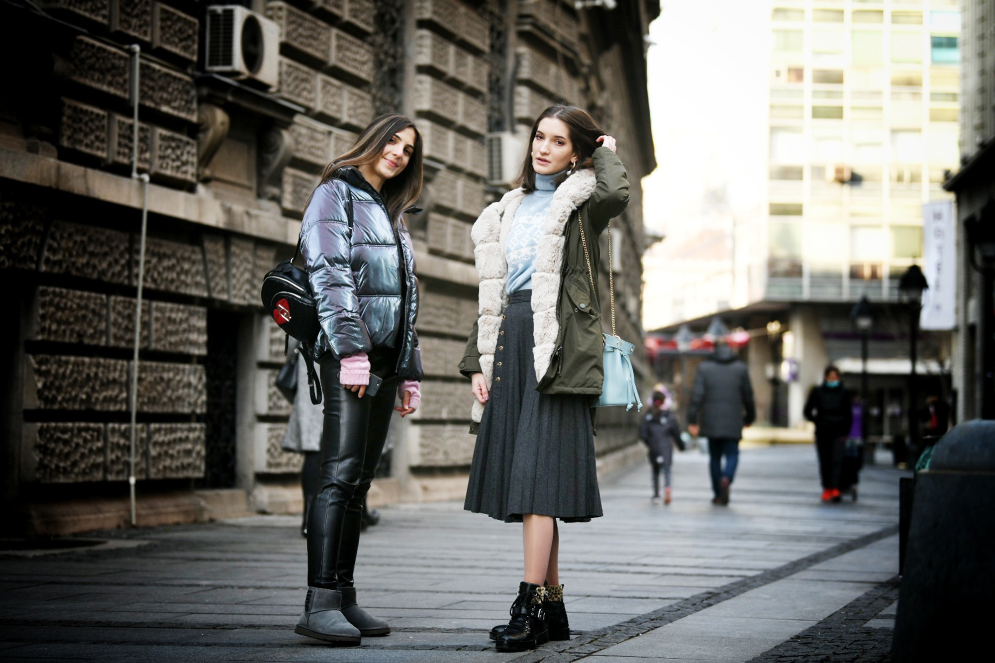 BEOGRAD 10.12.2020 Modni stil beograđanki, Beograd, moda foto:Vesna Lalić/Nova.rs